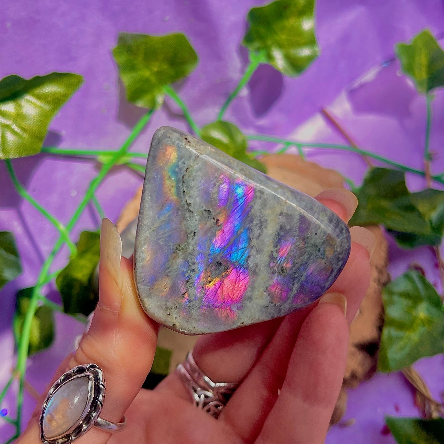 labradorite freeform xs ~ intuitively chosen