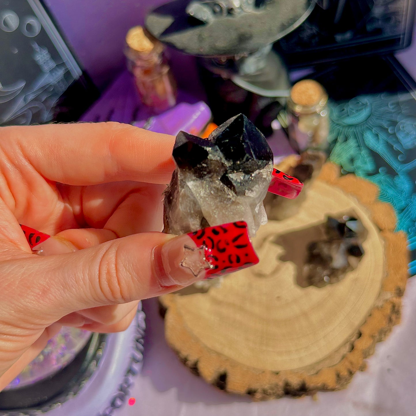smoky quartz clusters ~ choose your own