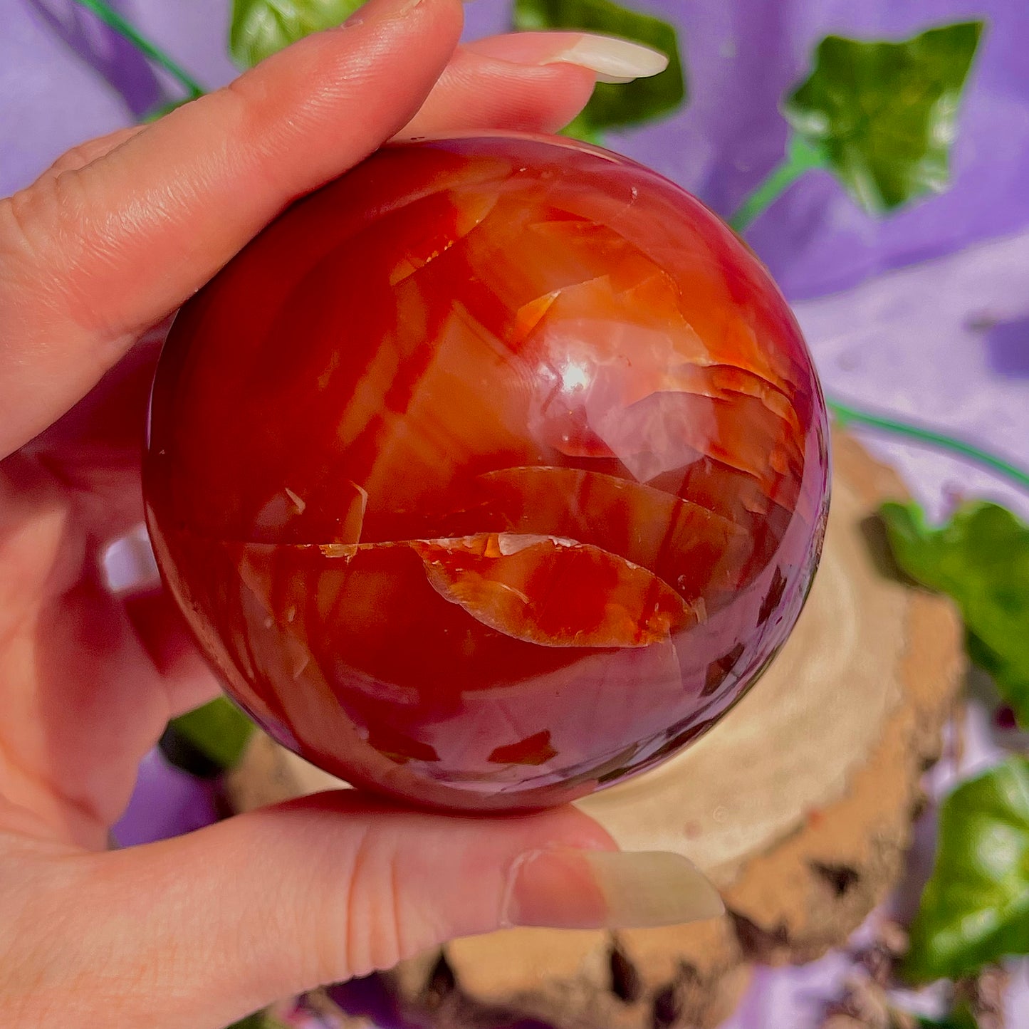 carnelian sphere B