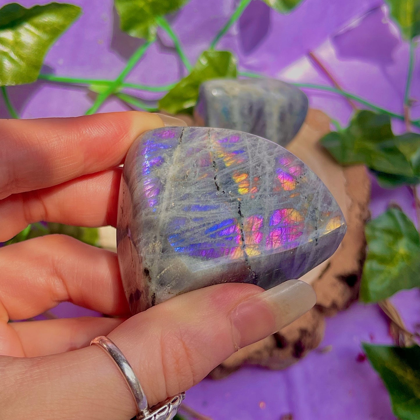 labradorite freeform xs ~ intuitively chosen