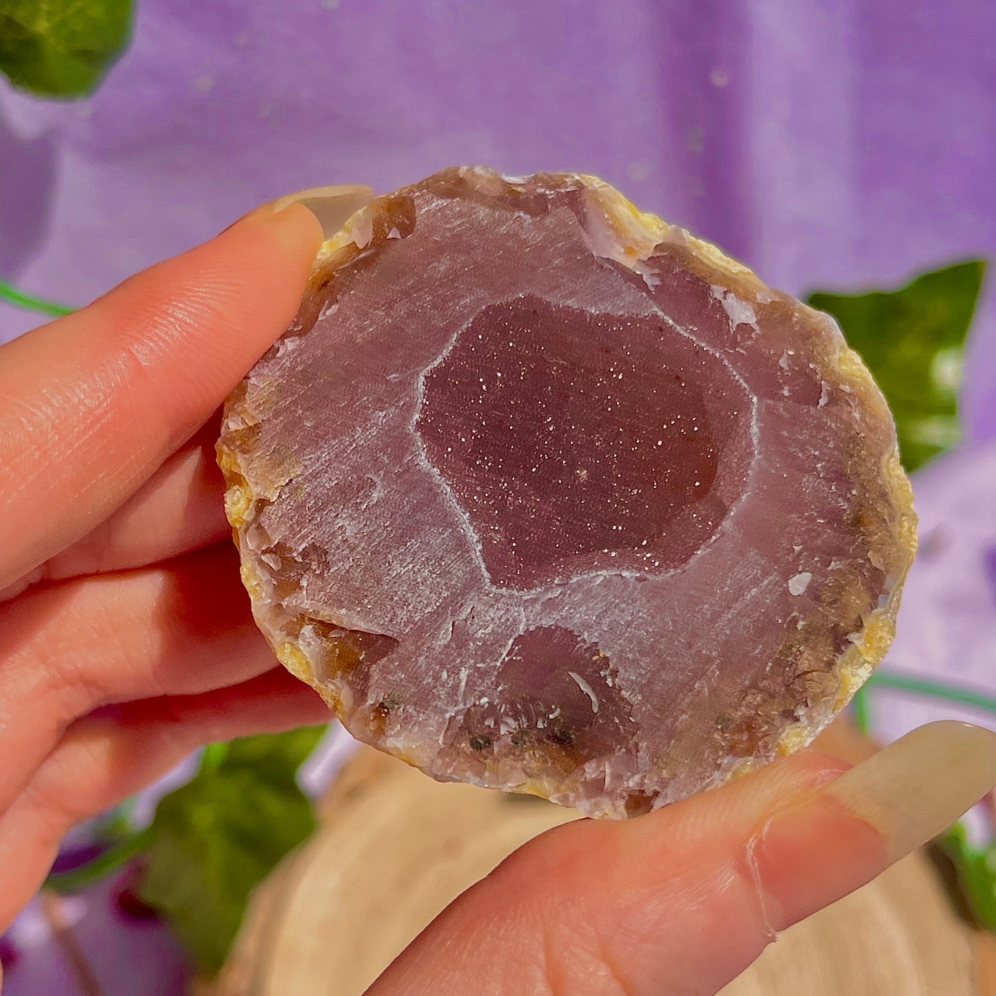 druzy agate geodes A1-5