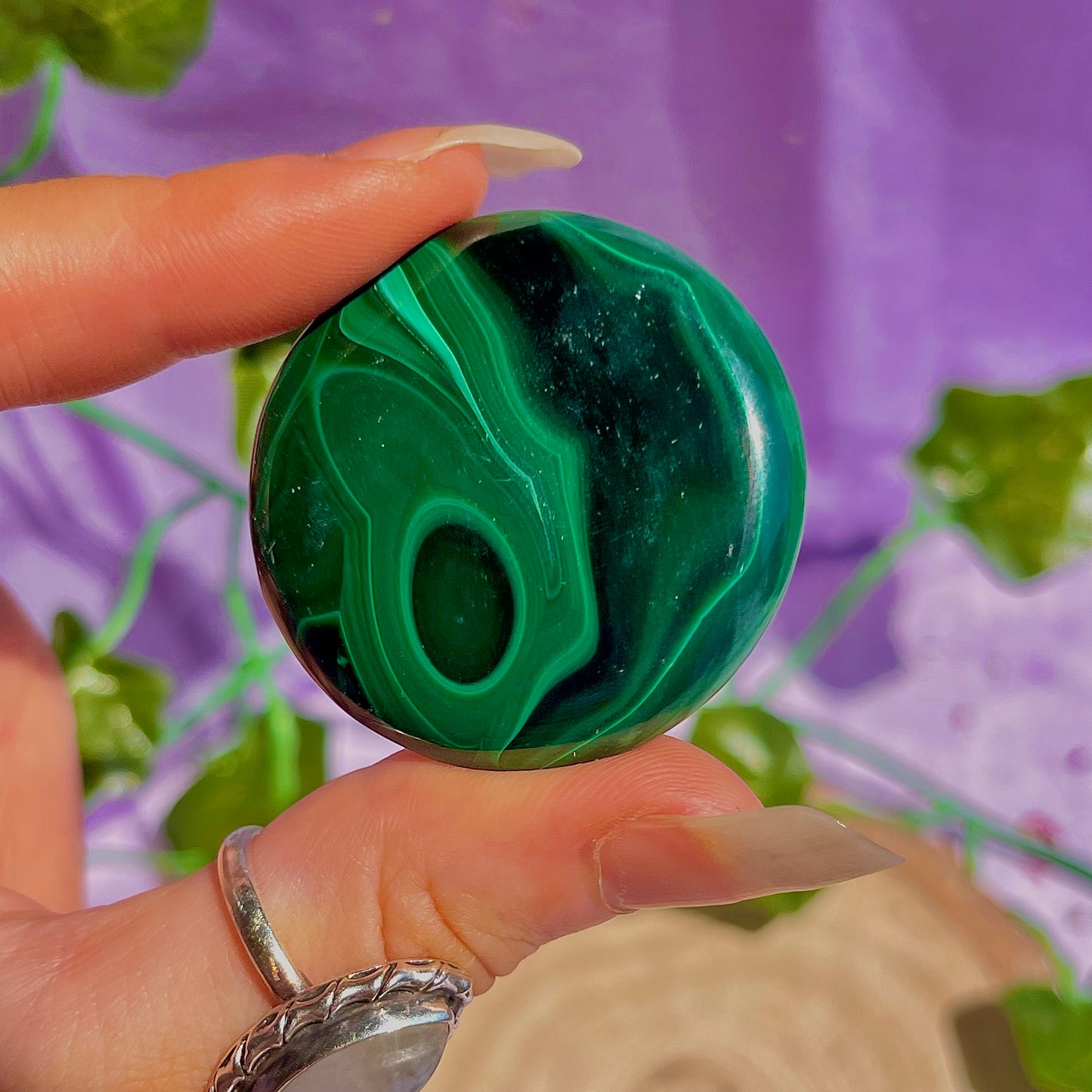 malachite disc D
