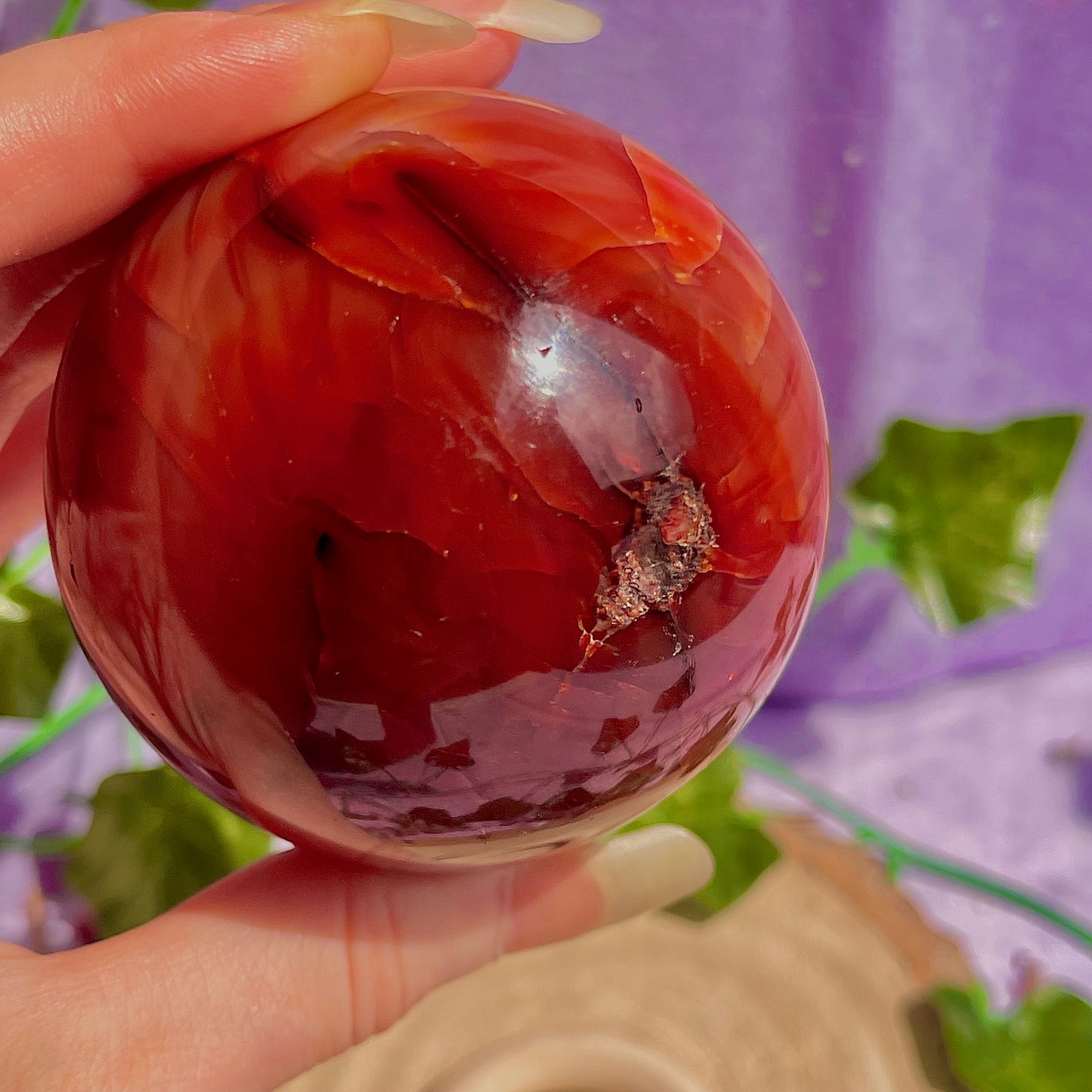 carnelian sphere B