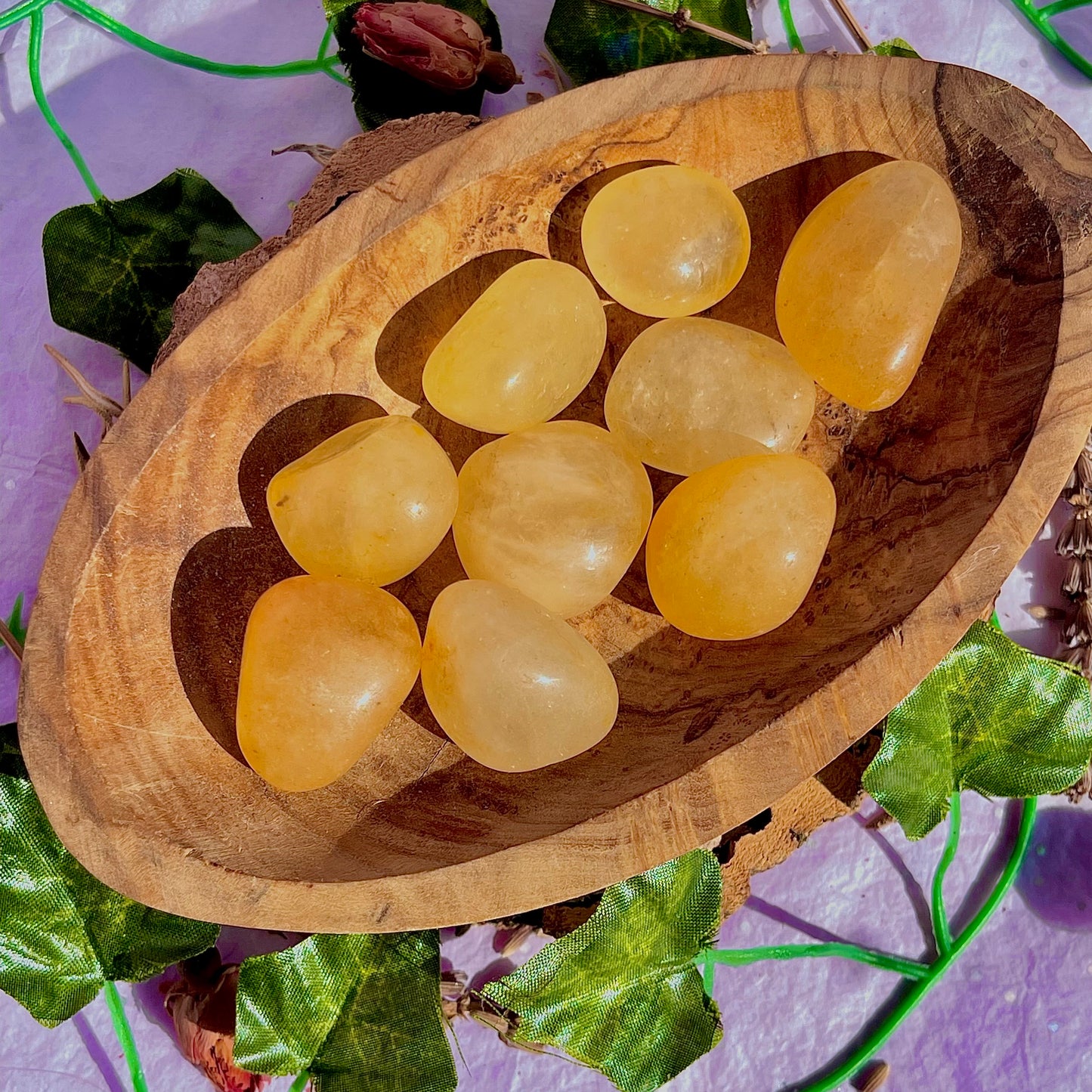 golden healer quartz tumble