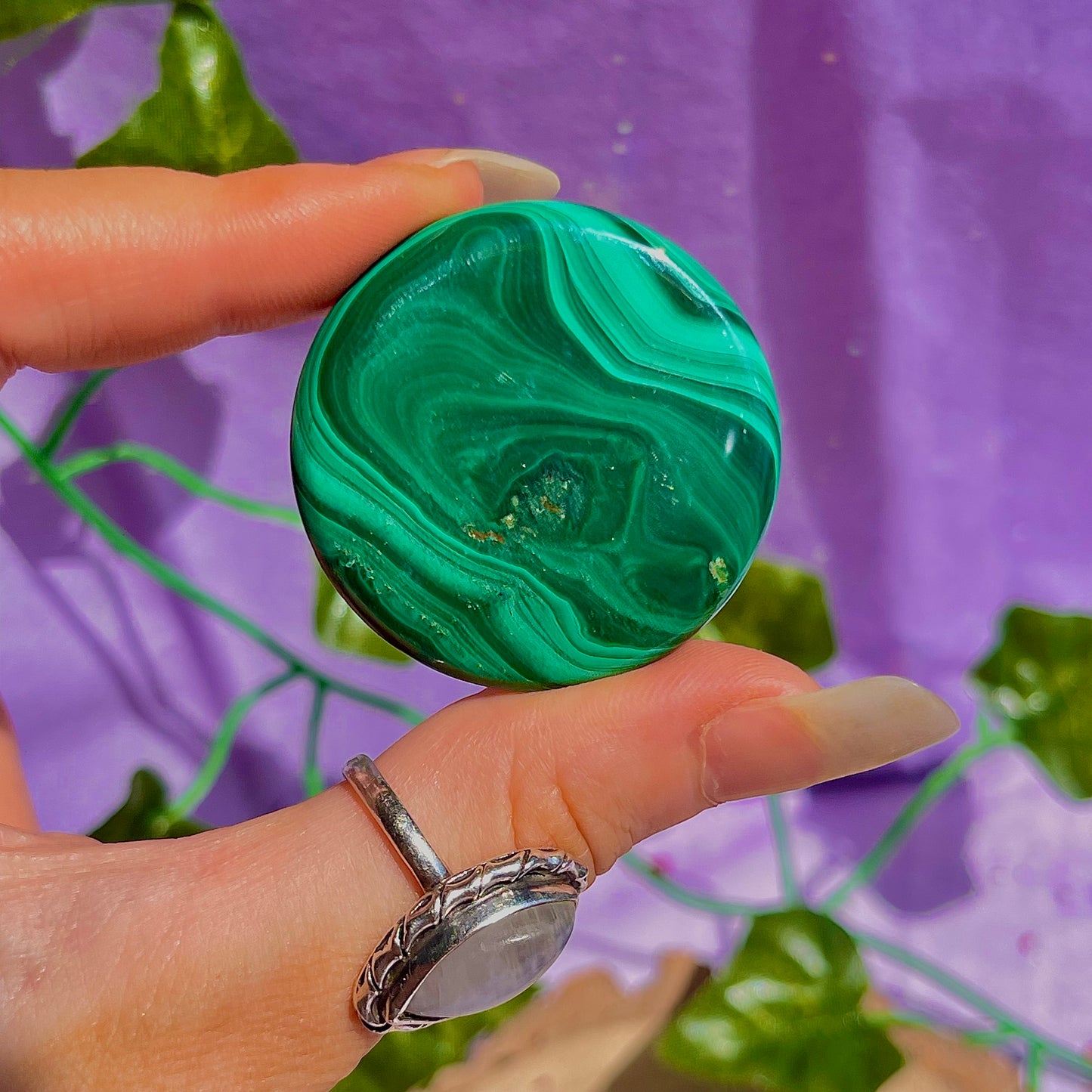 malachite disc E