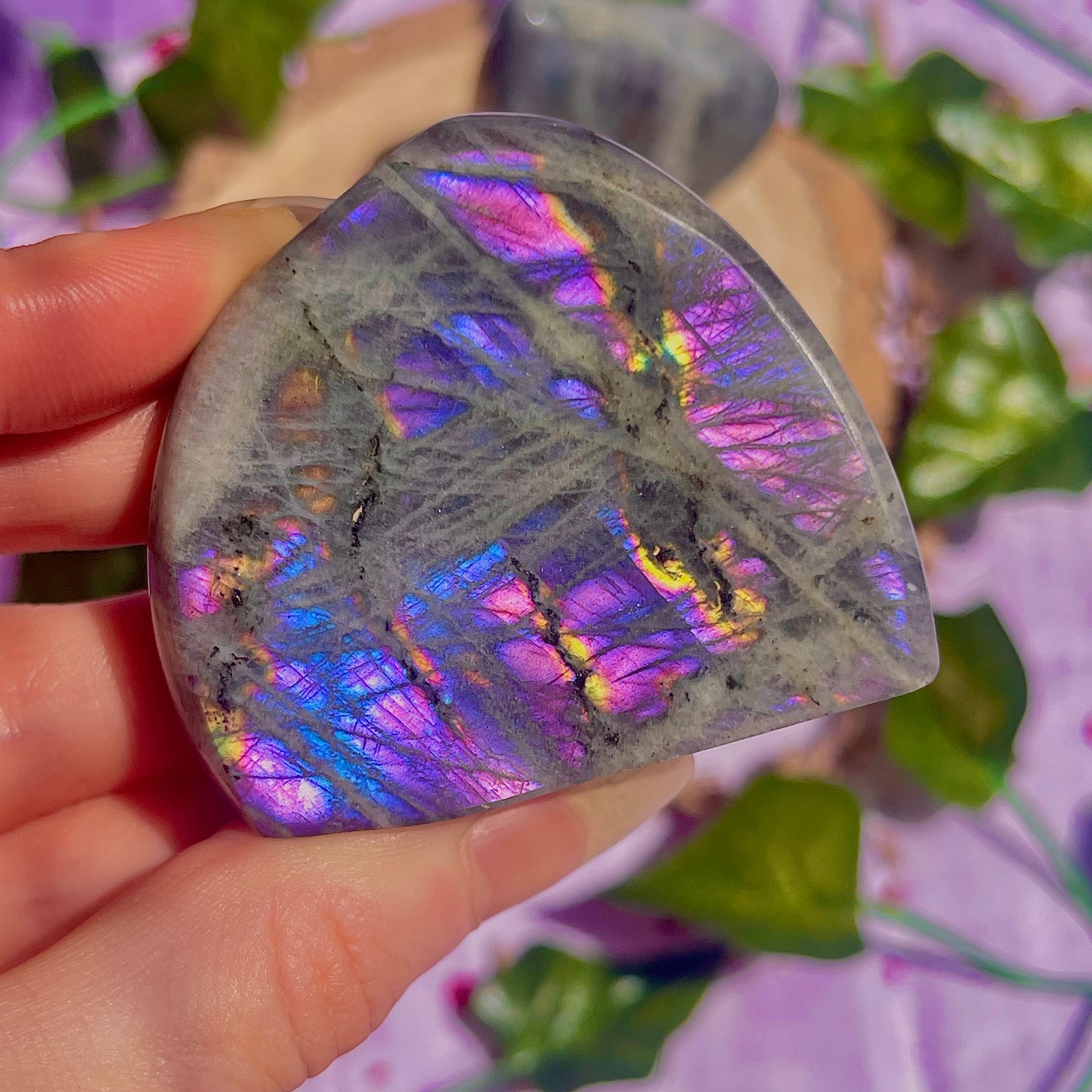 labradorite freeform xs ~ intuitively chosen