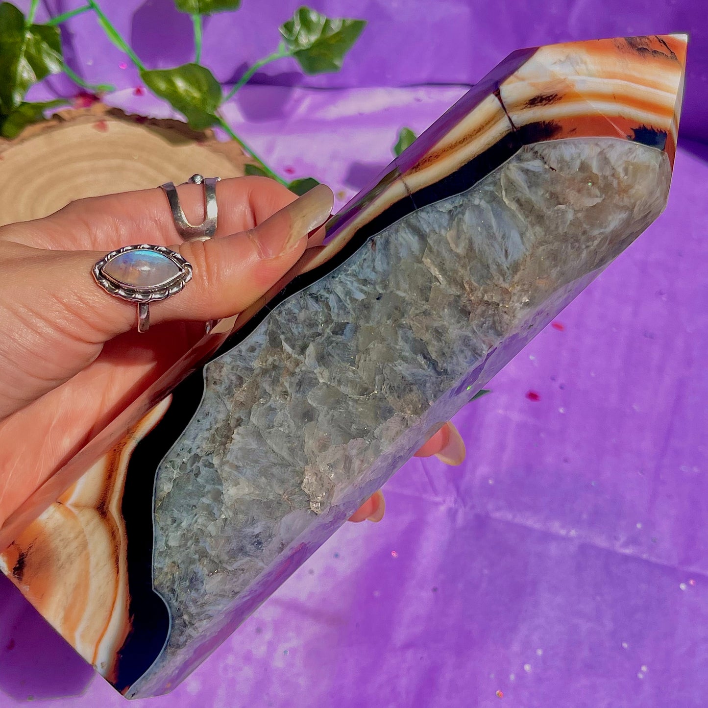 sardonyx agate tower