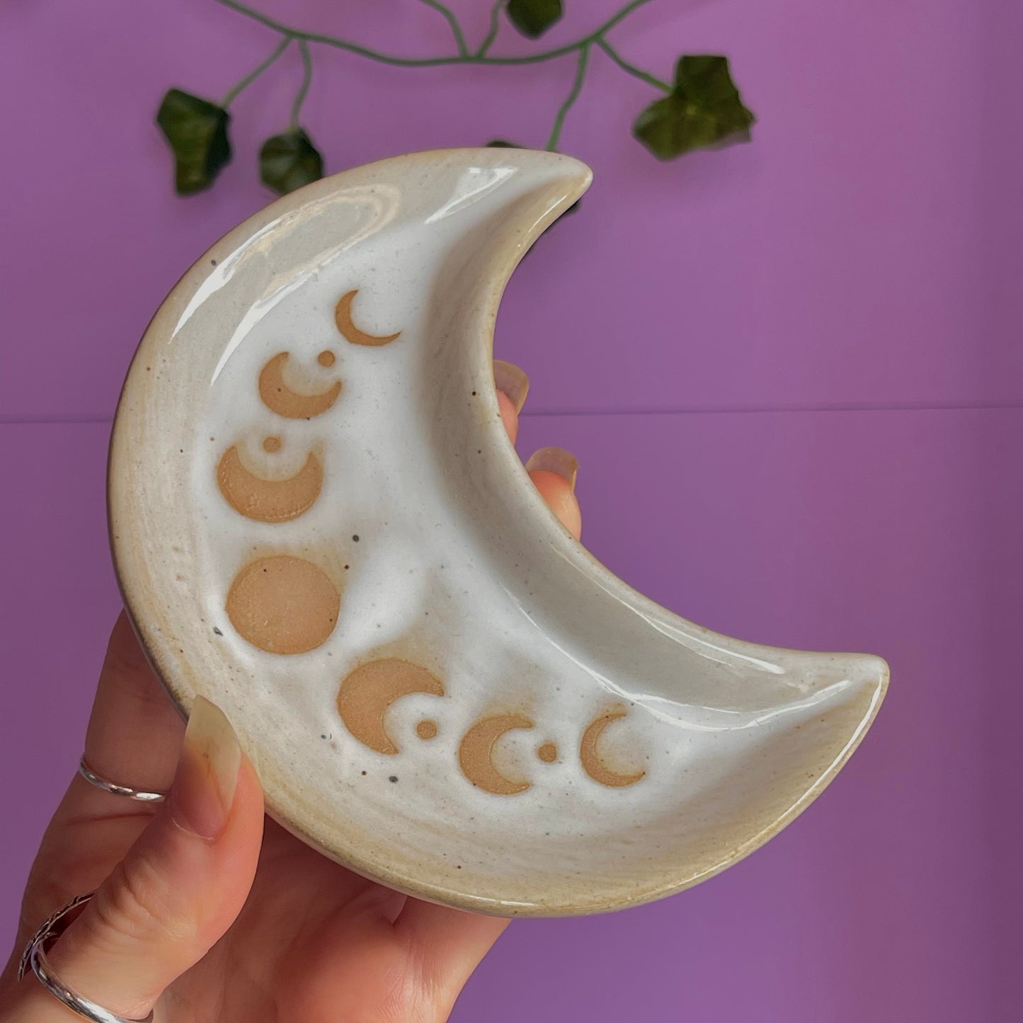 moon phase trinket dish
