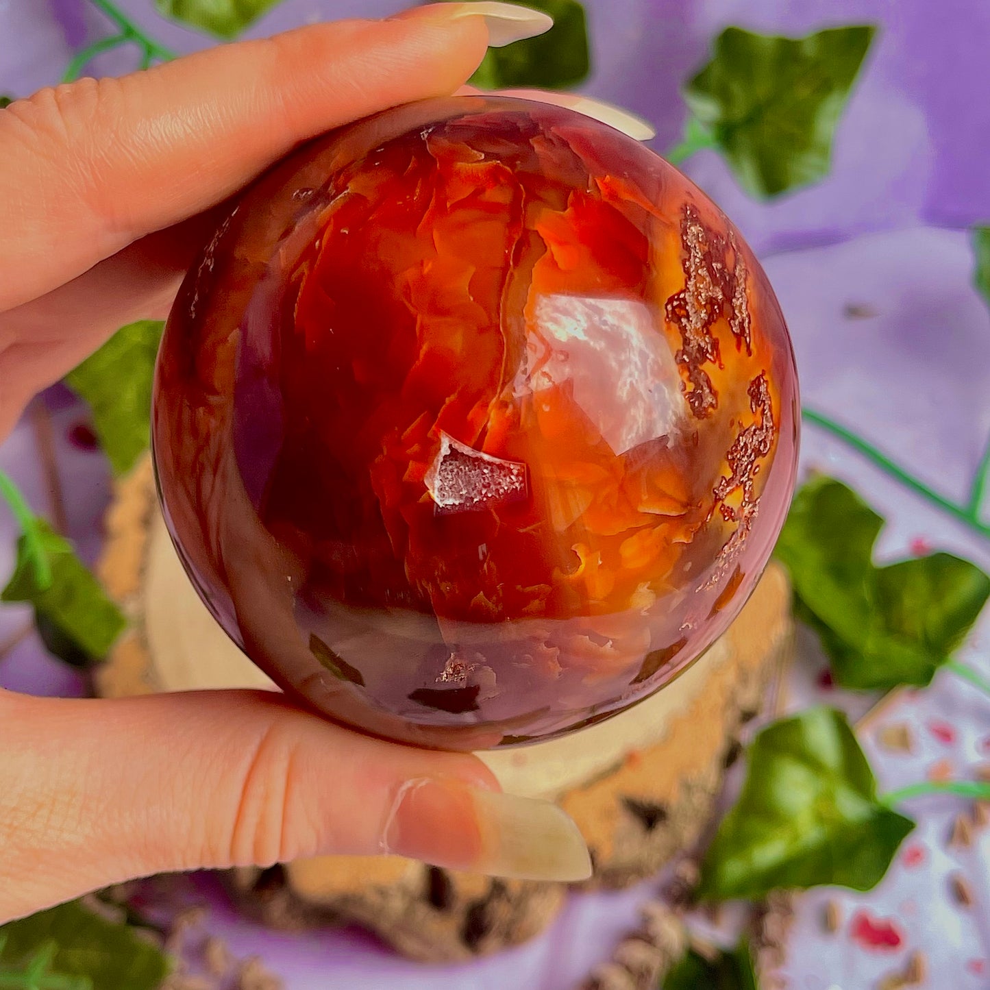 carnelian sphere A