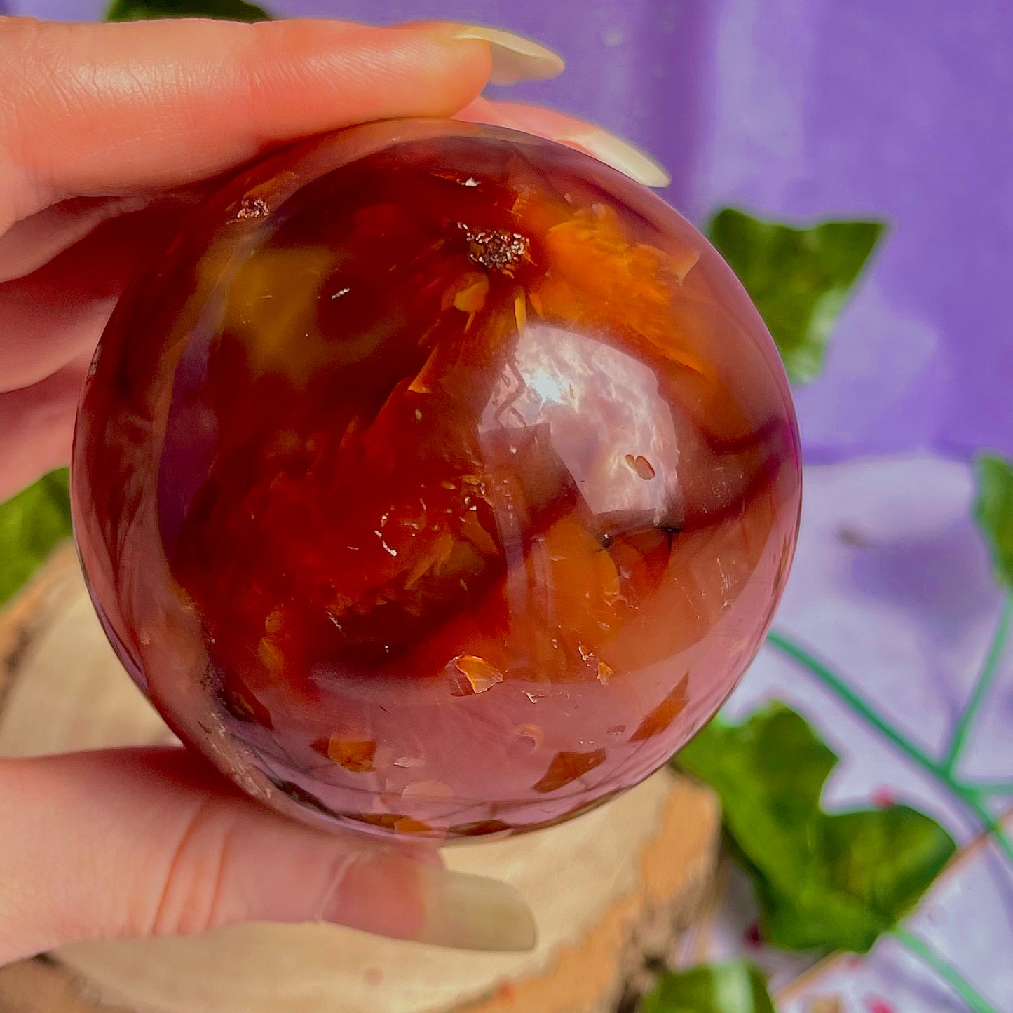 carnelian sphere A