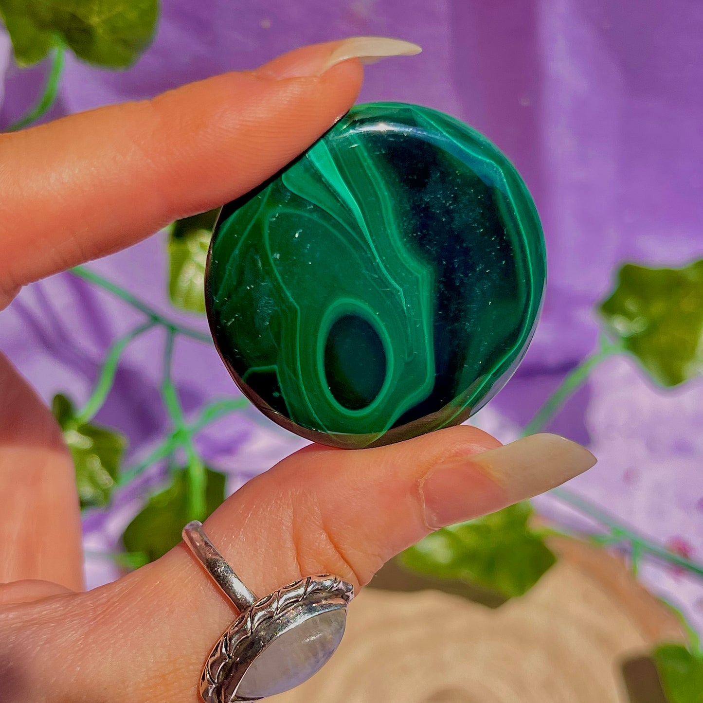 malachite disc D