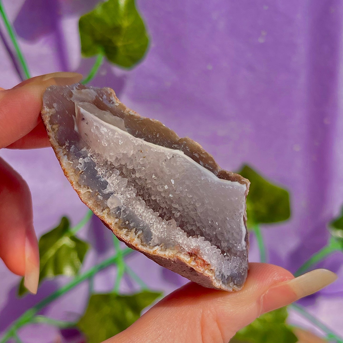 druzy agate geodes E1-3