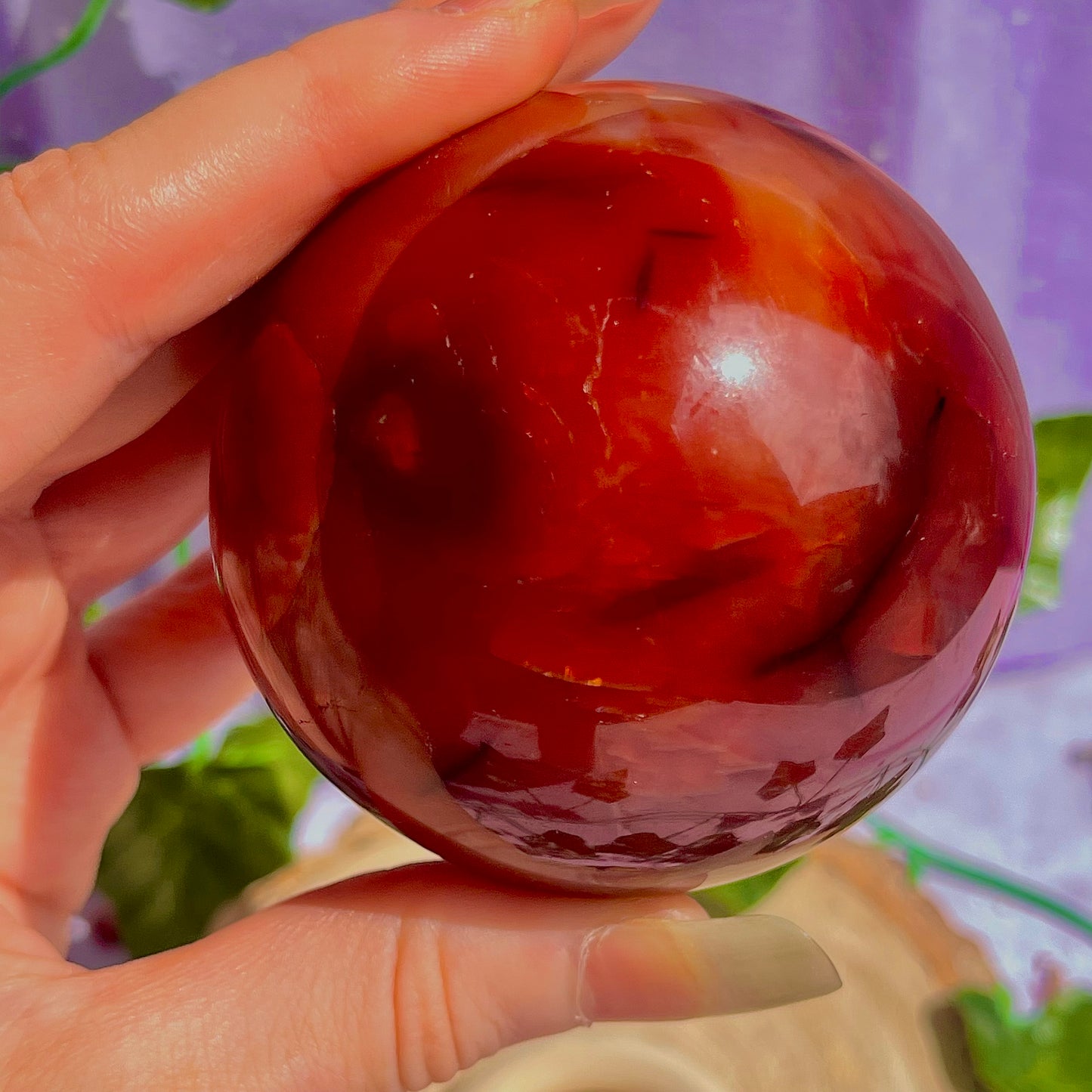 carnelian sphere B