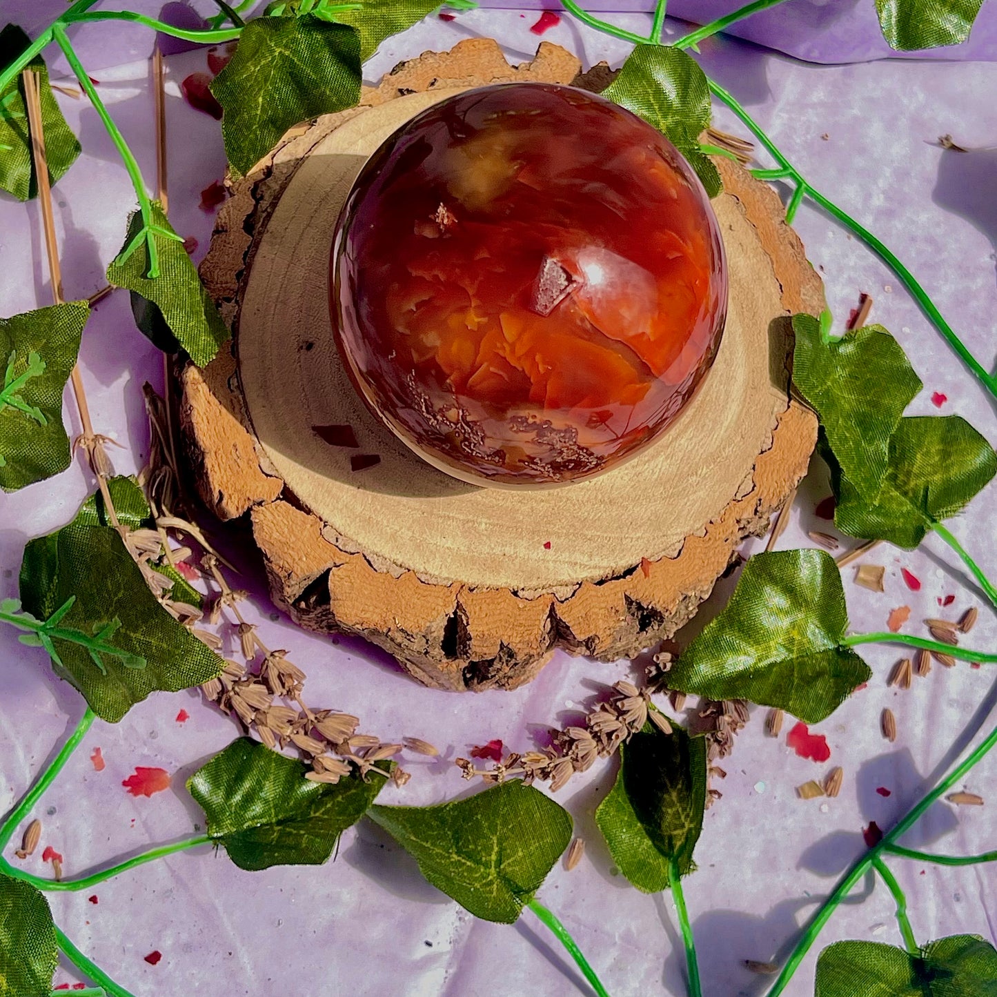carnelian sphere A
