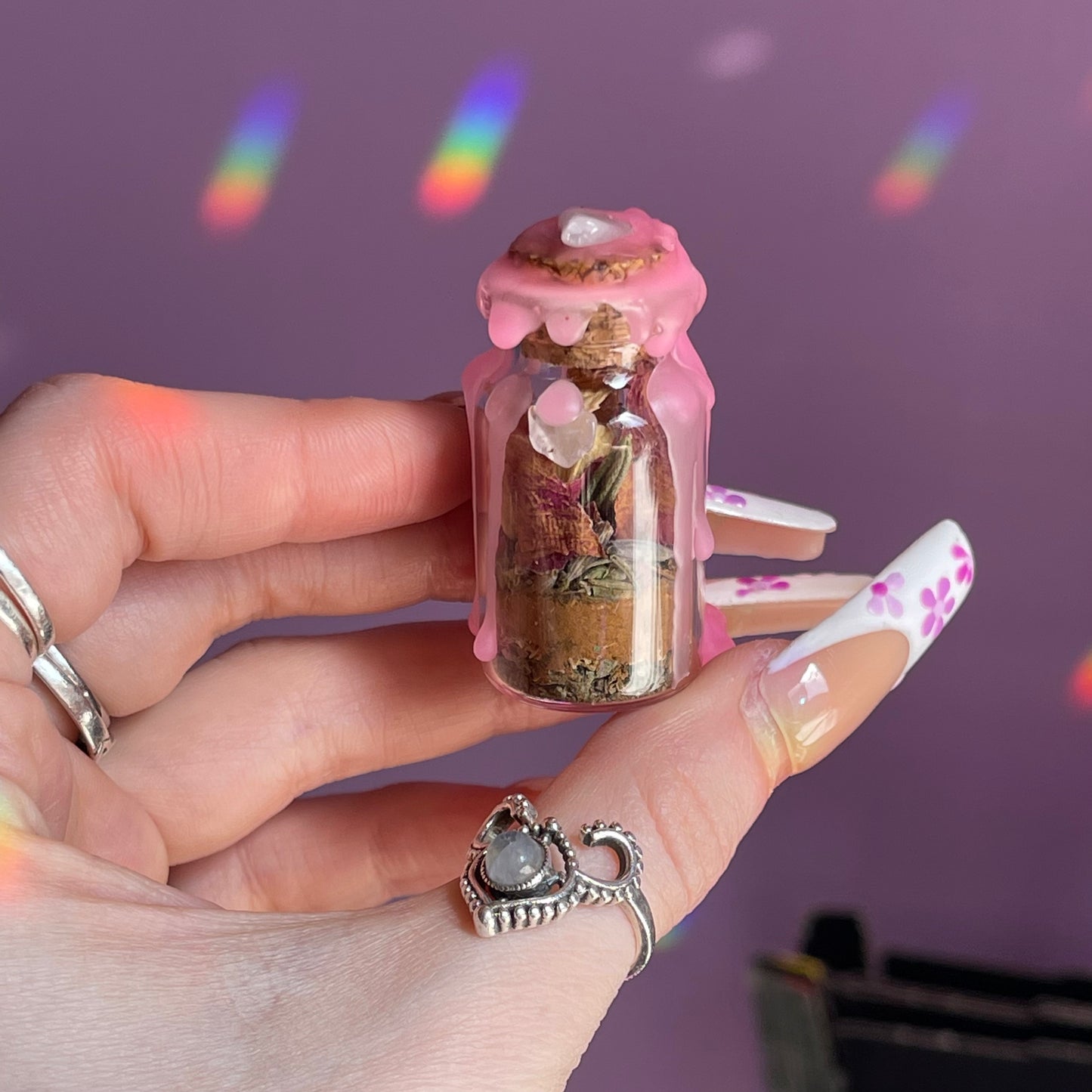 love / self love spell jar