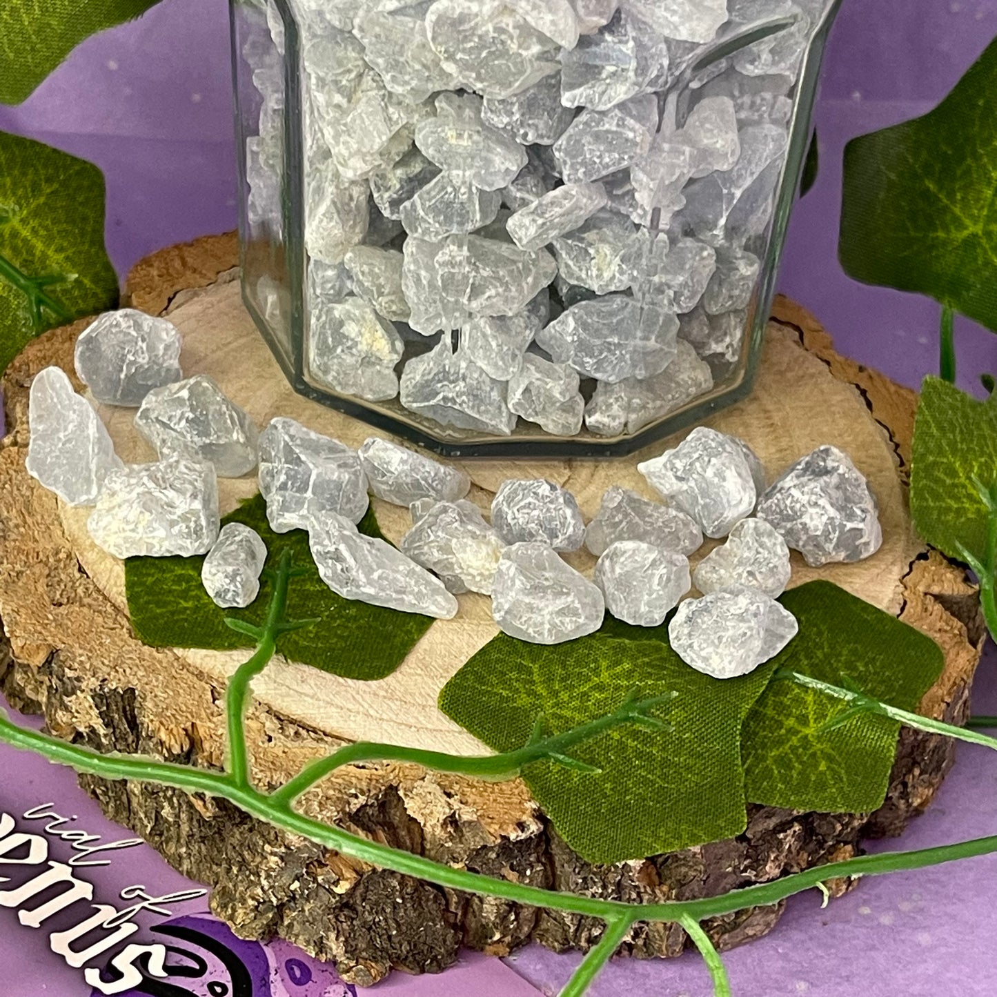 celestite raw mini pieces (XS - 3pcs)
