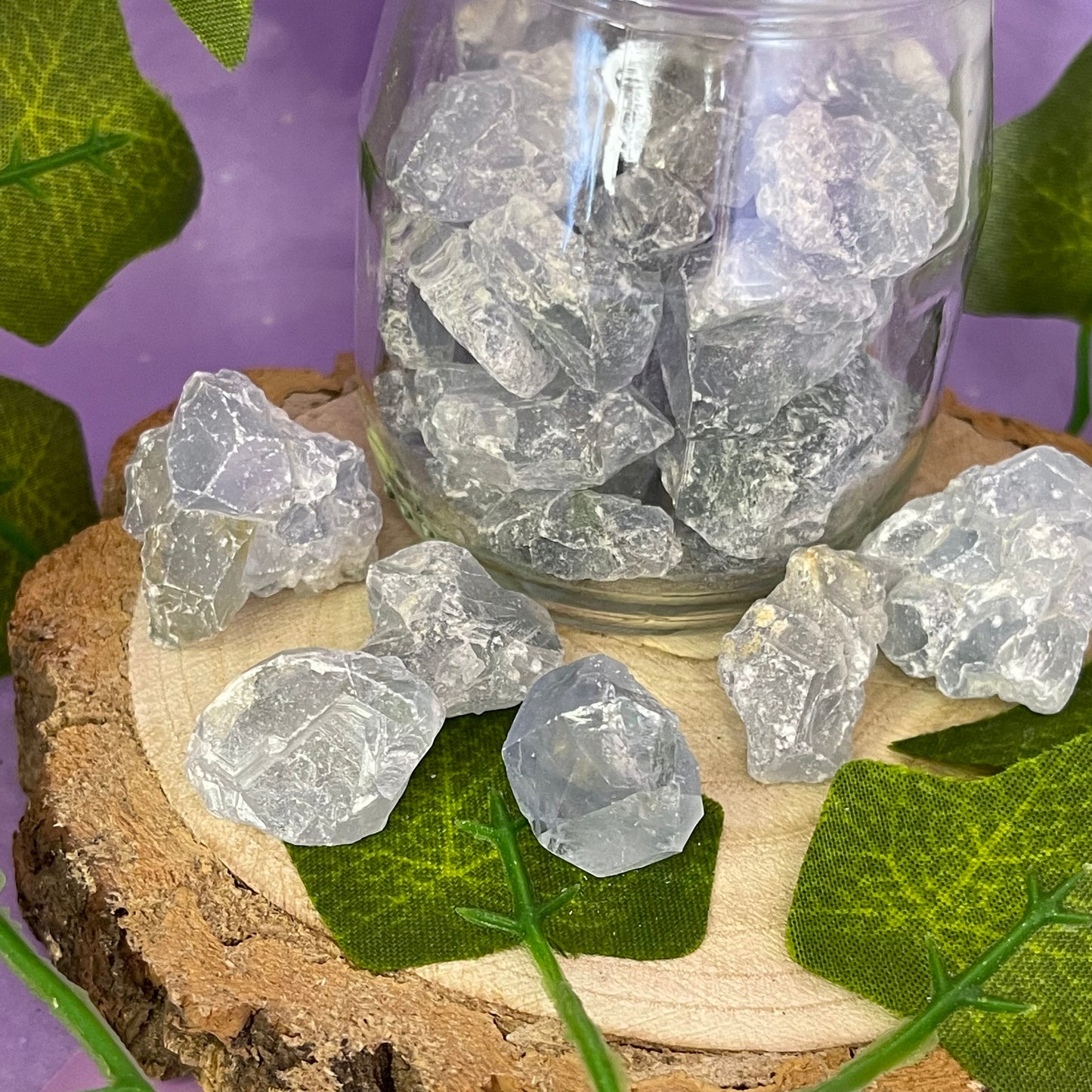 celestite raw mini clusters (S)