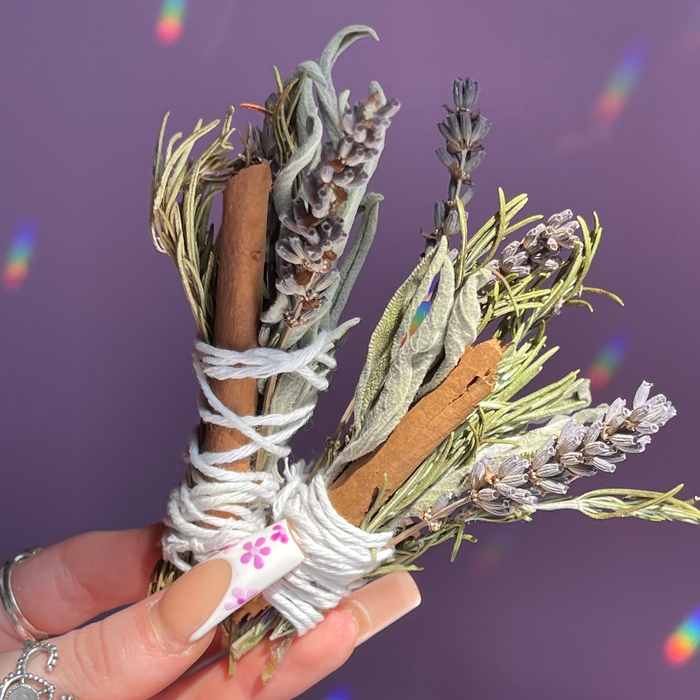 herbal smoke cleansing wands