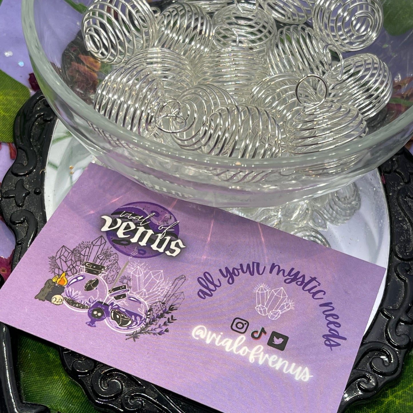 Spiral cage pendant (medium)