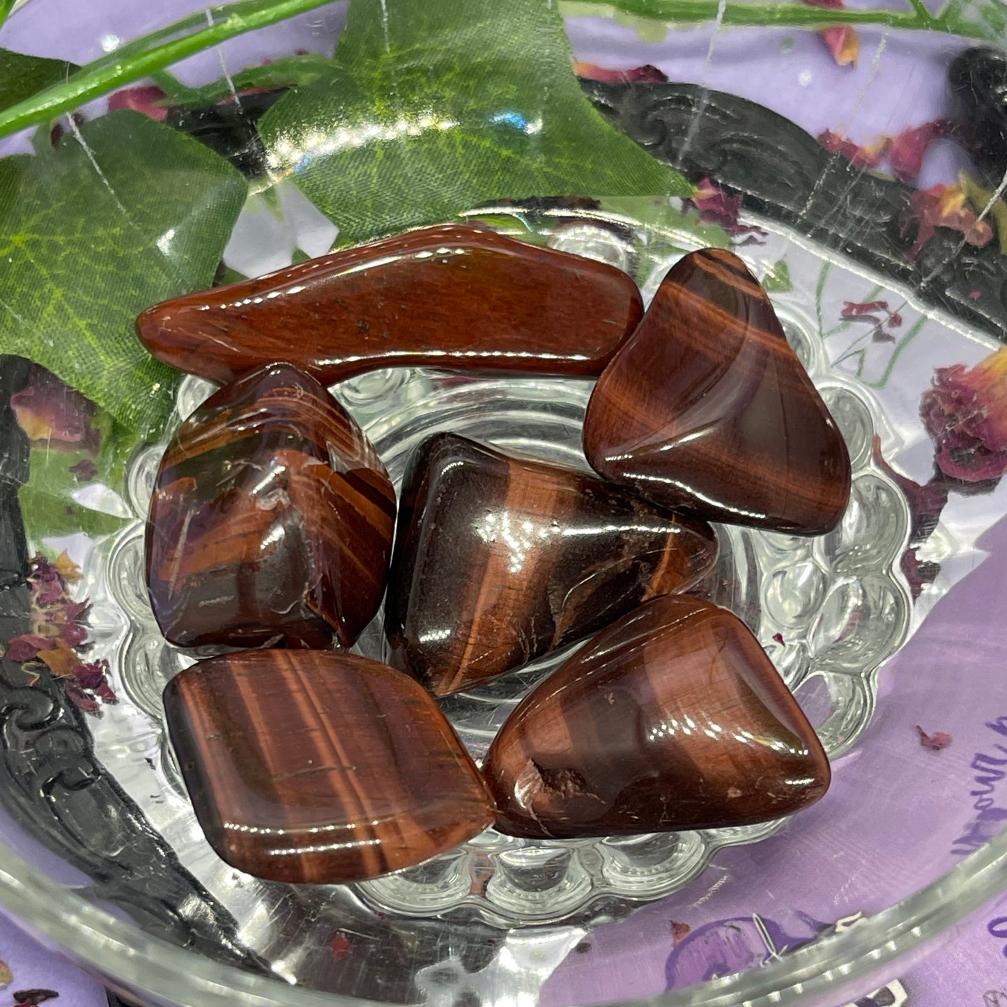 red tigers eye tumble