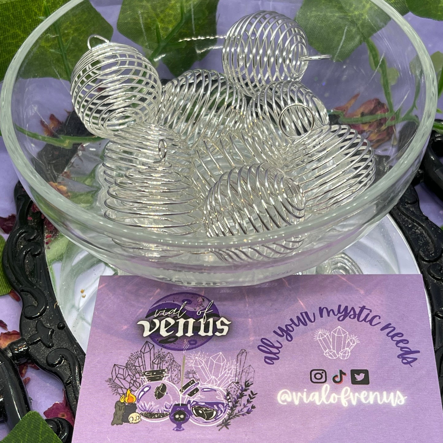Spiral cage pendant (Large)