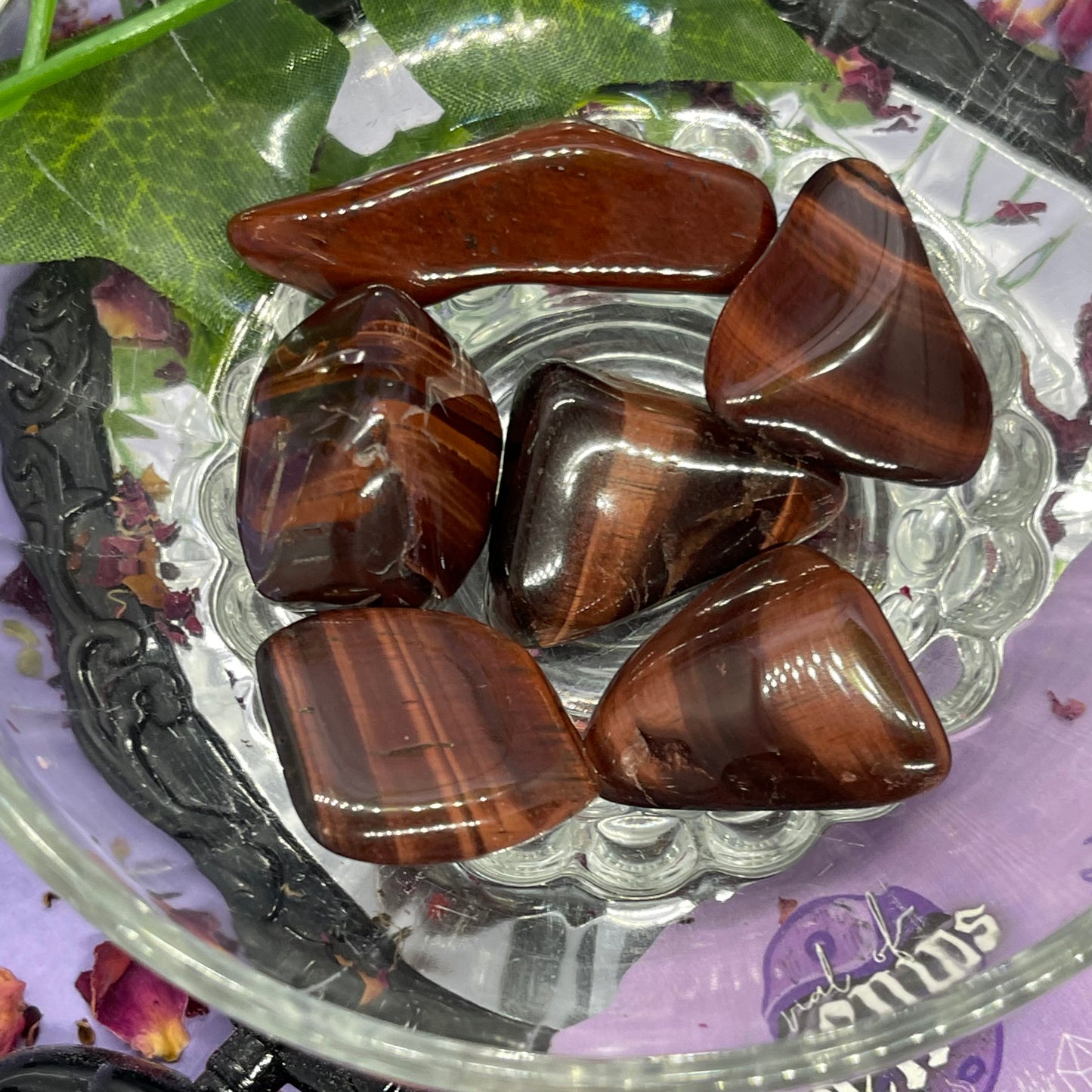 red tigers eye tumble