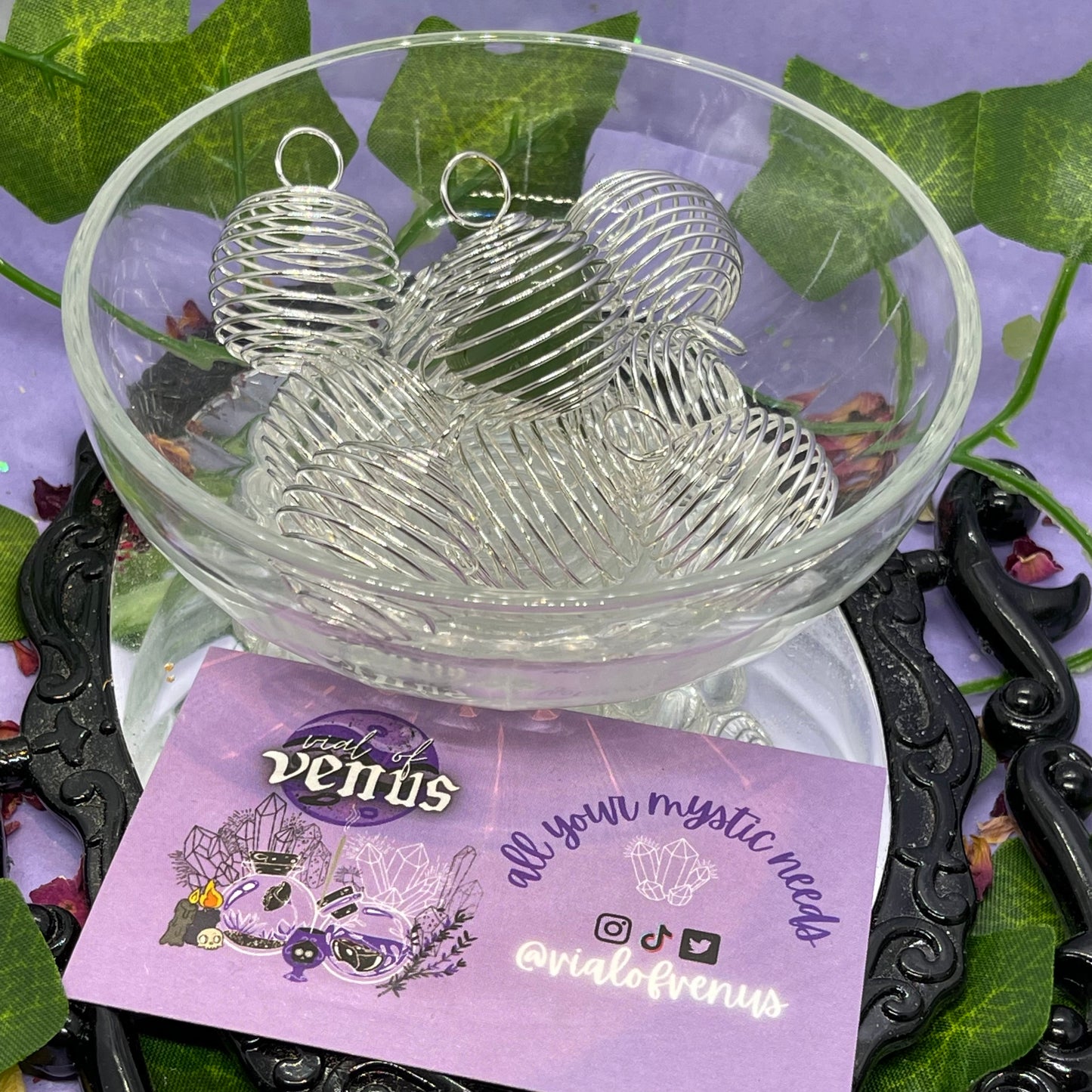 Spiral cage pendant (Large)