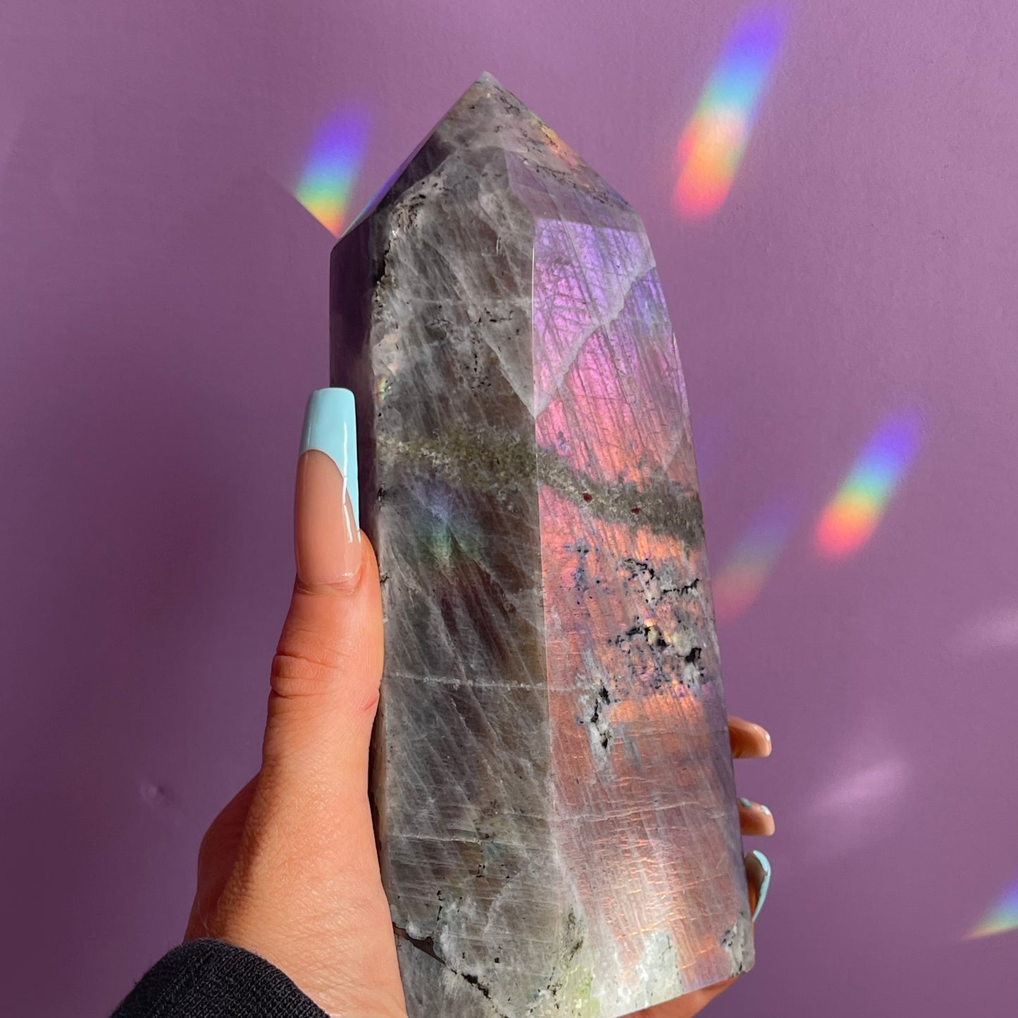 XL labradorite tower
