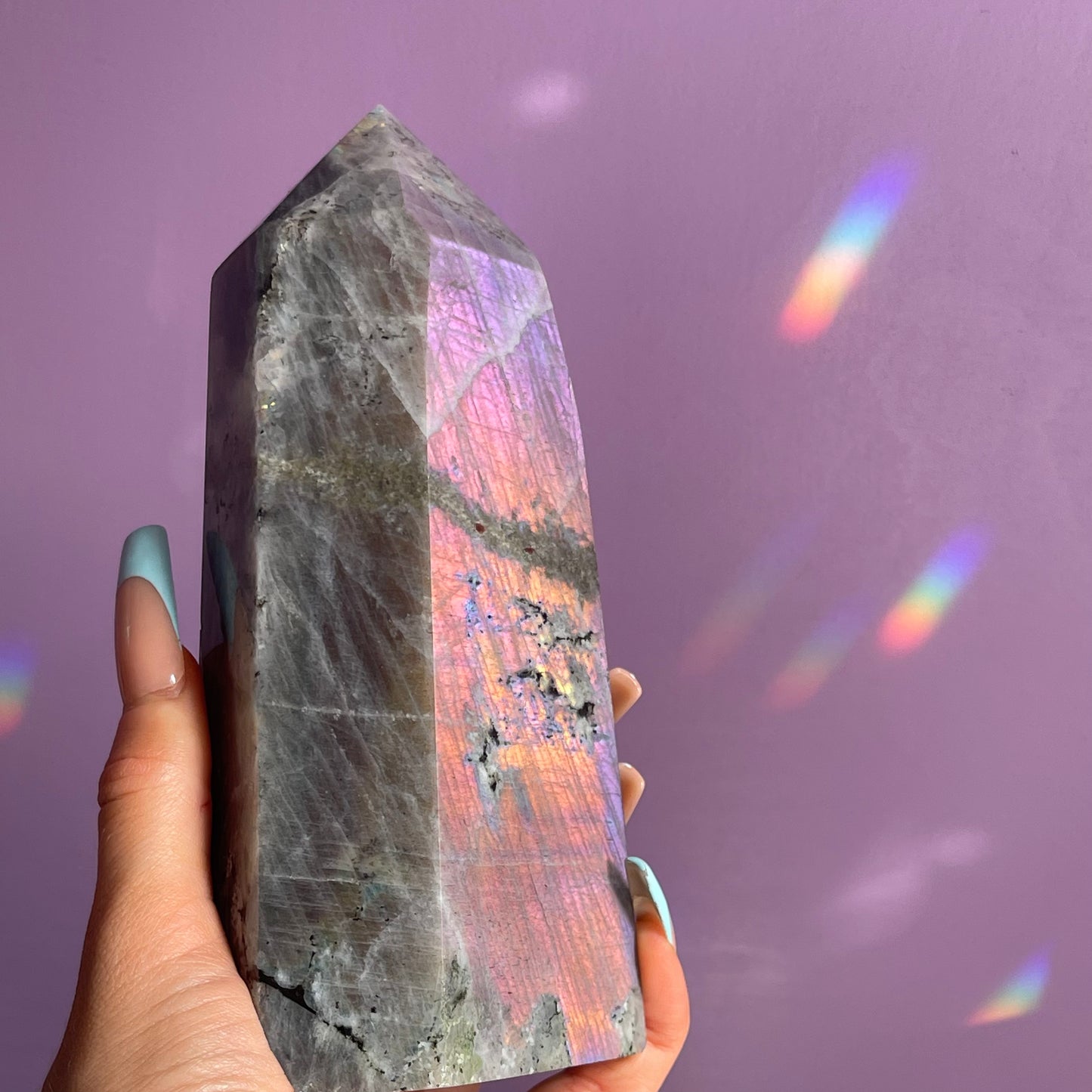 XL labradorite tower