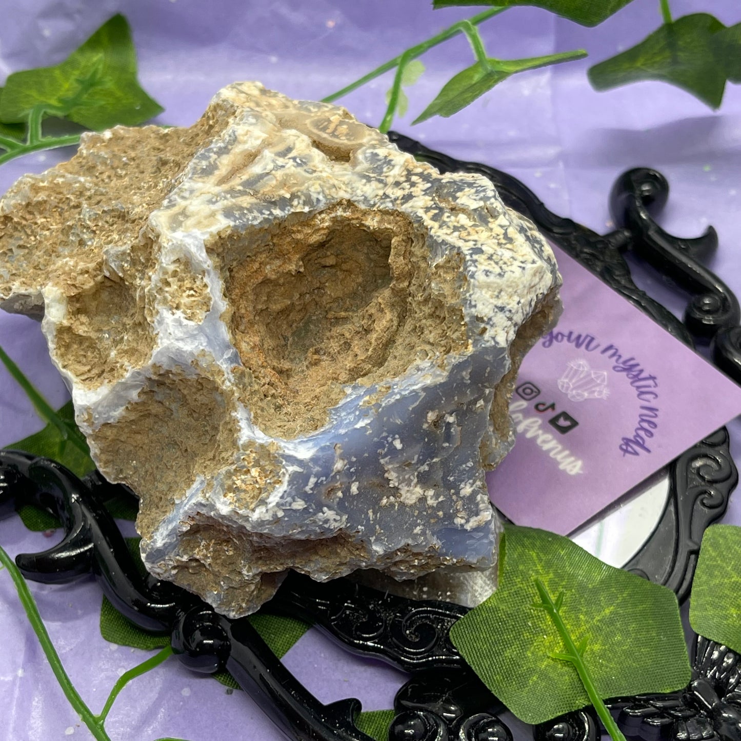 XL chunks of Blue Lace Agate raw/rough