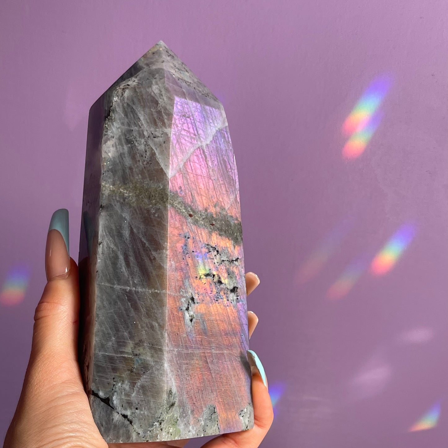 XL labradorite tower