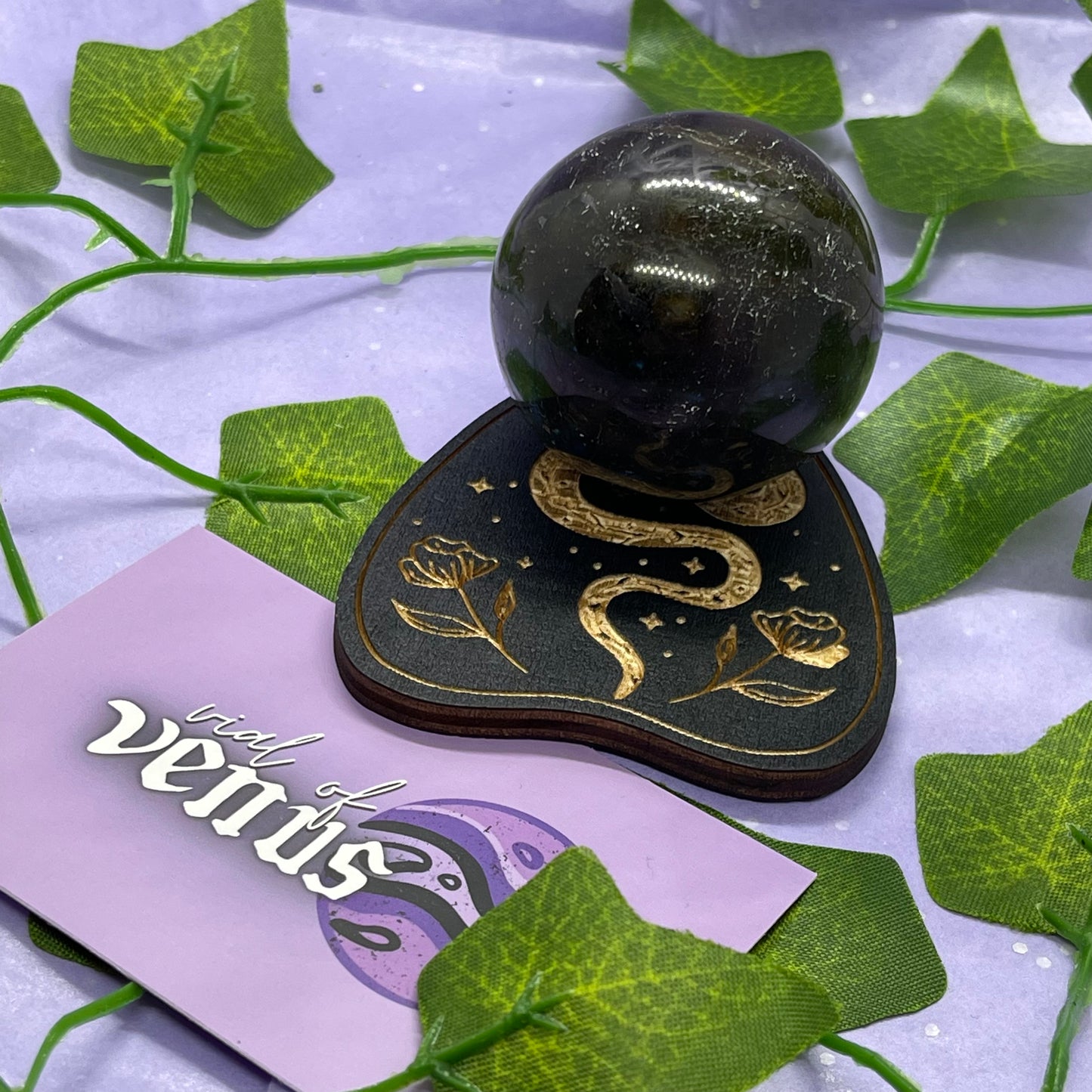 snake planchette sphere holder