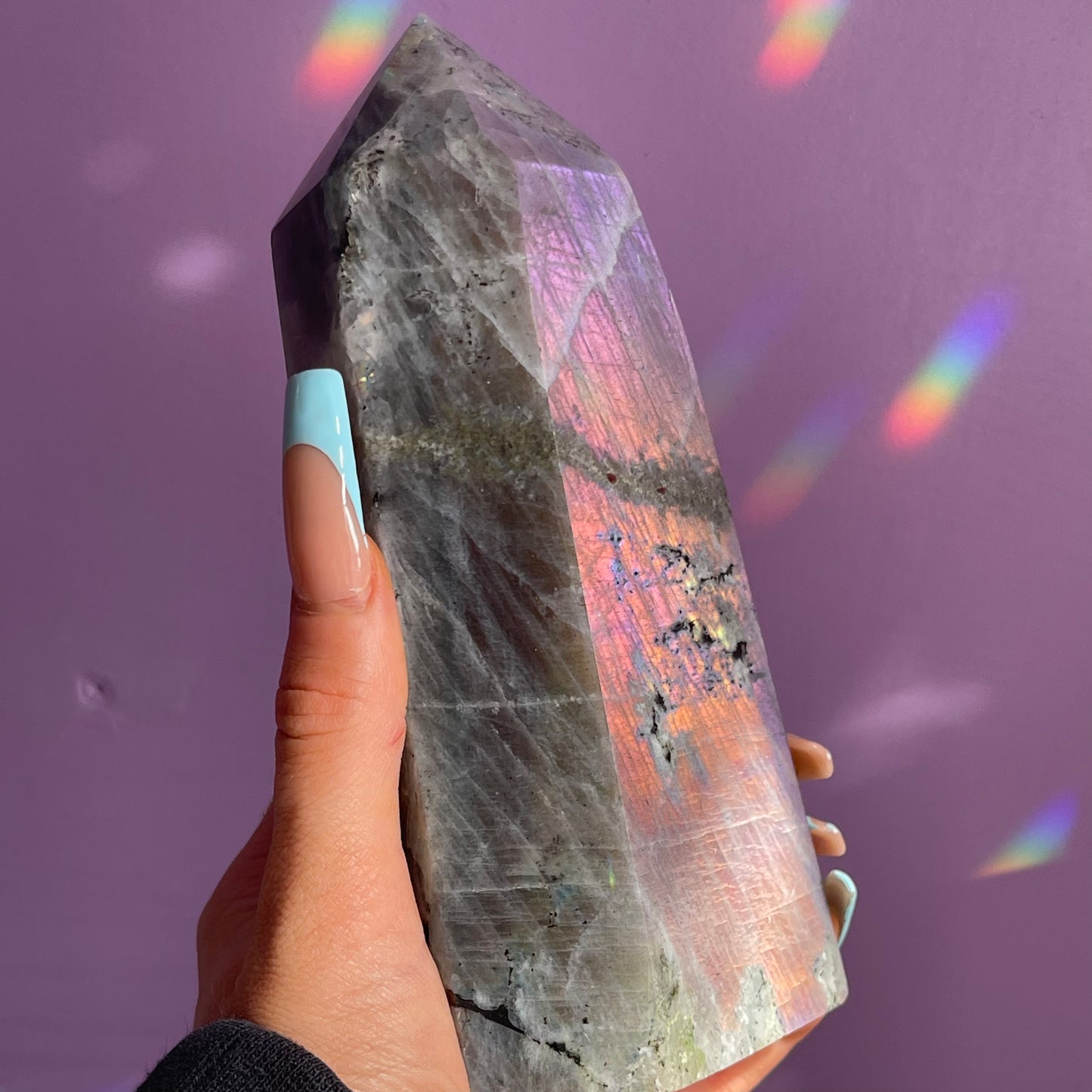 XL labradorite tower
