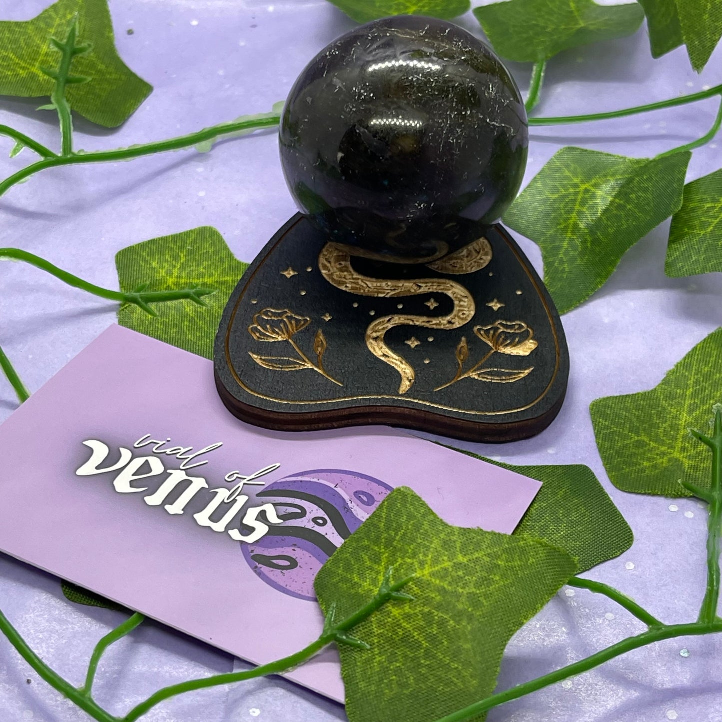 snake planchette sphere holder