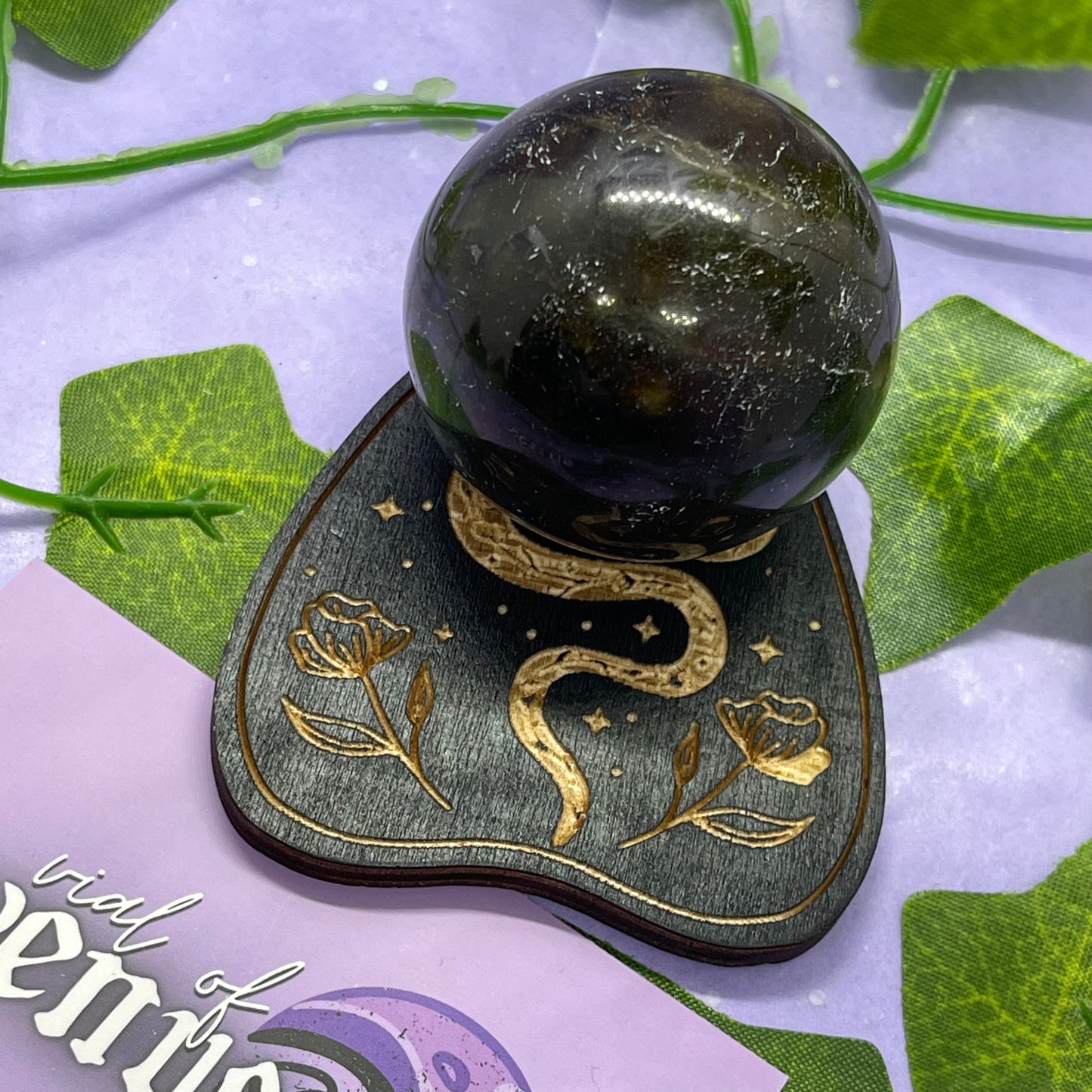 snake planchette sphere holder