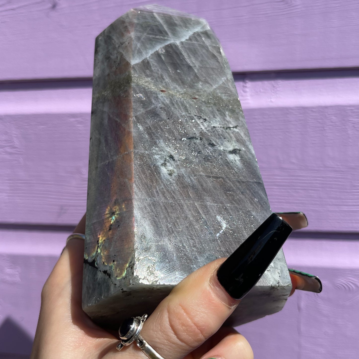 XL labradorite tower