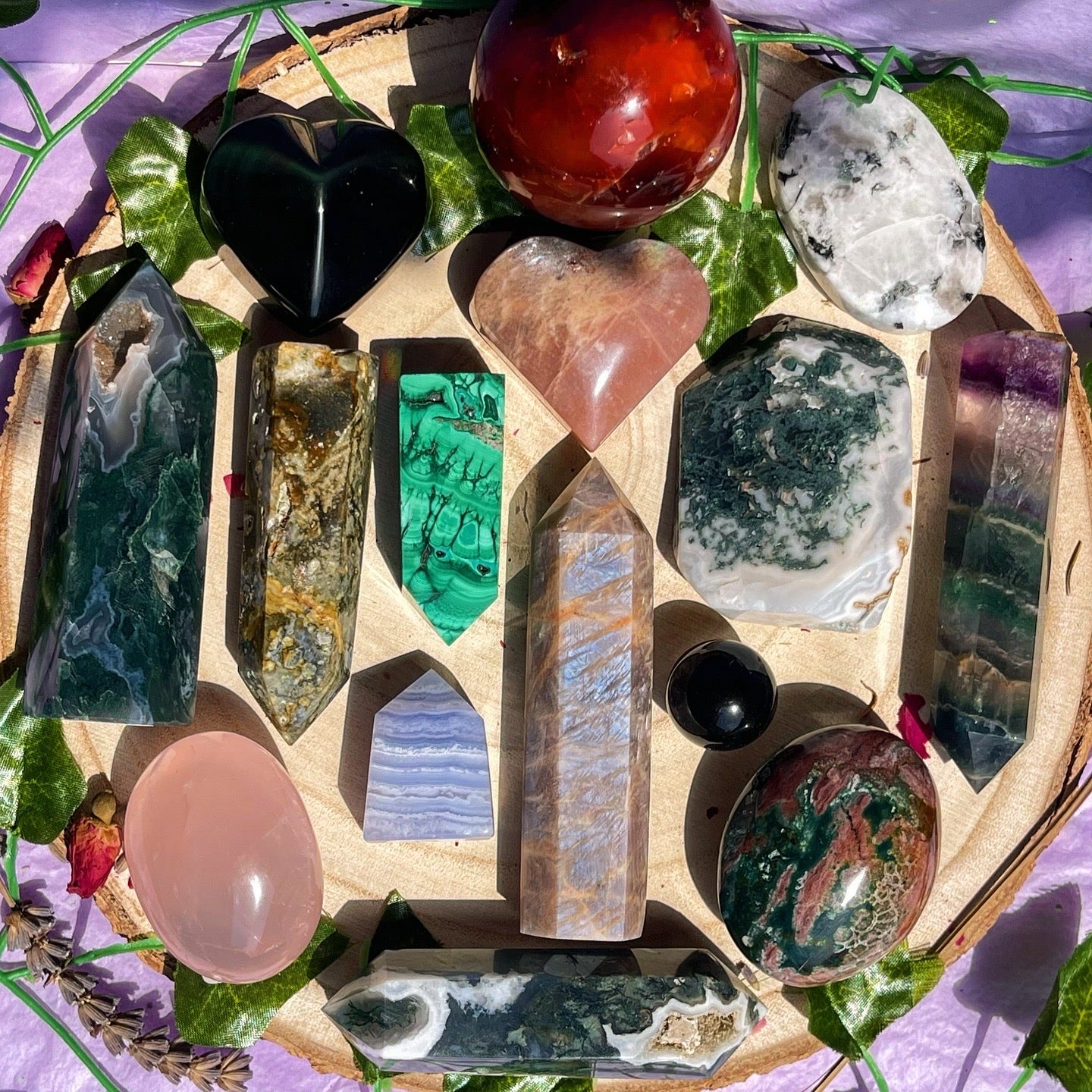 crystal bundles & mystery boxes
