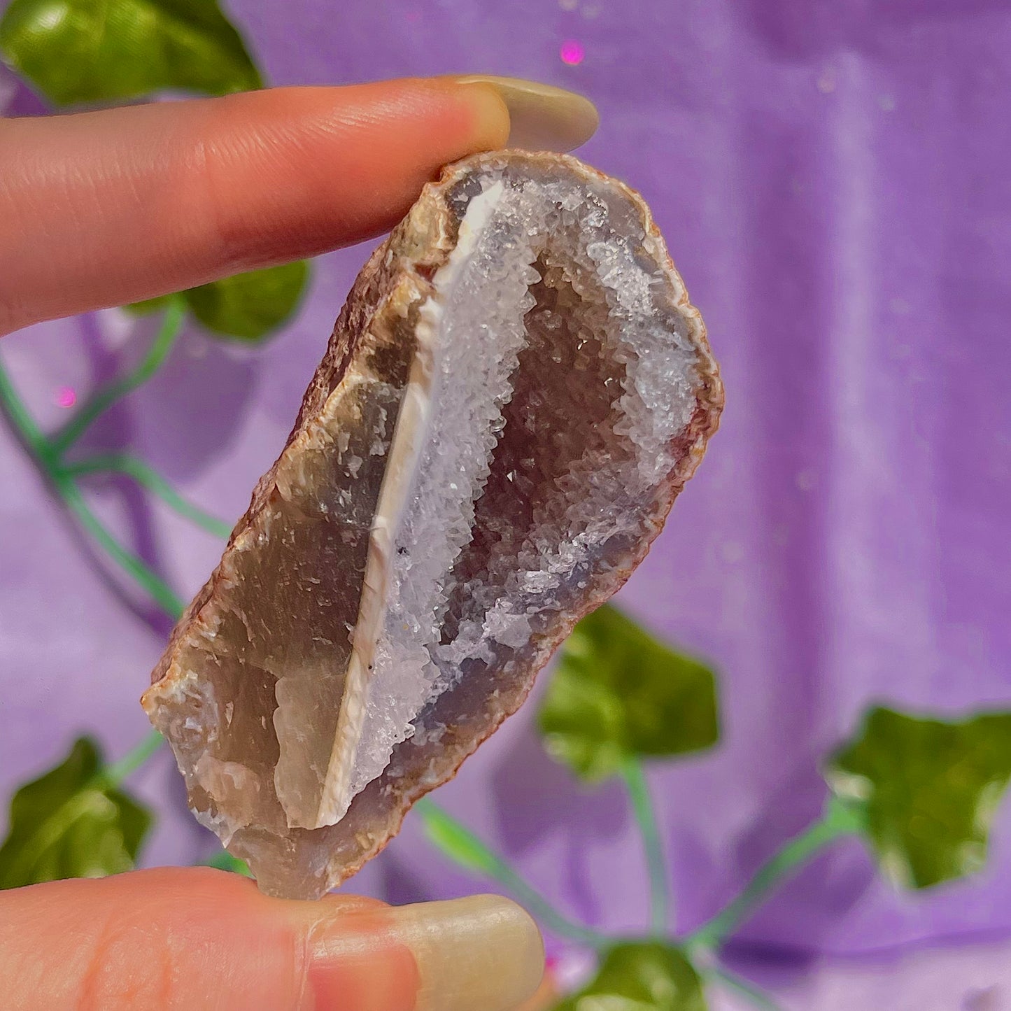 druzy agate geodes E1-3