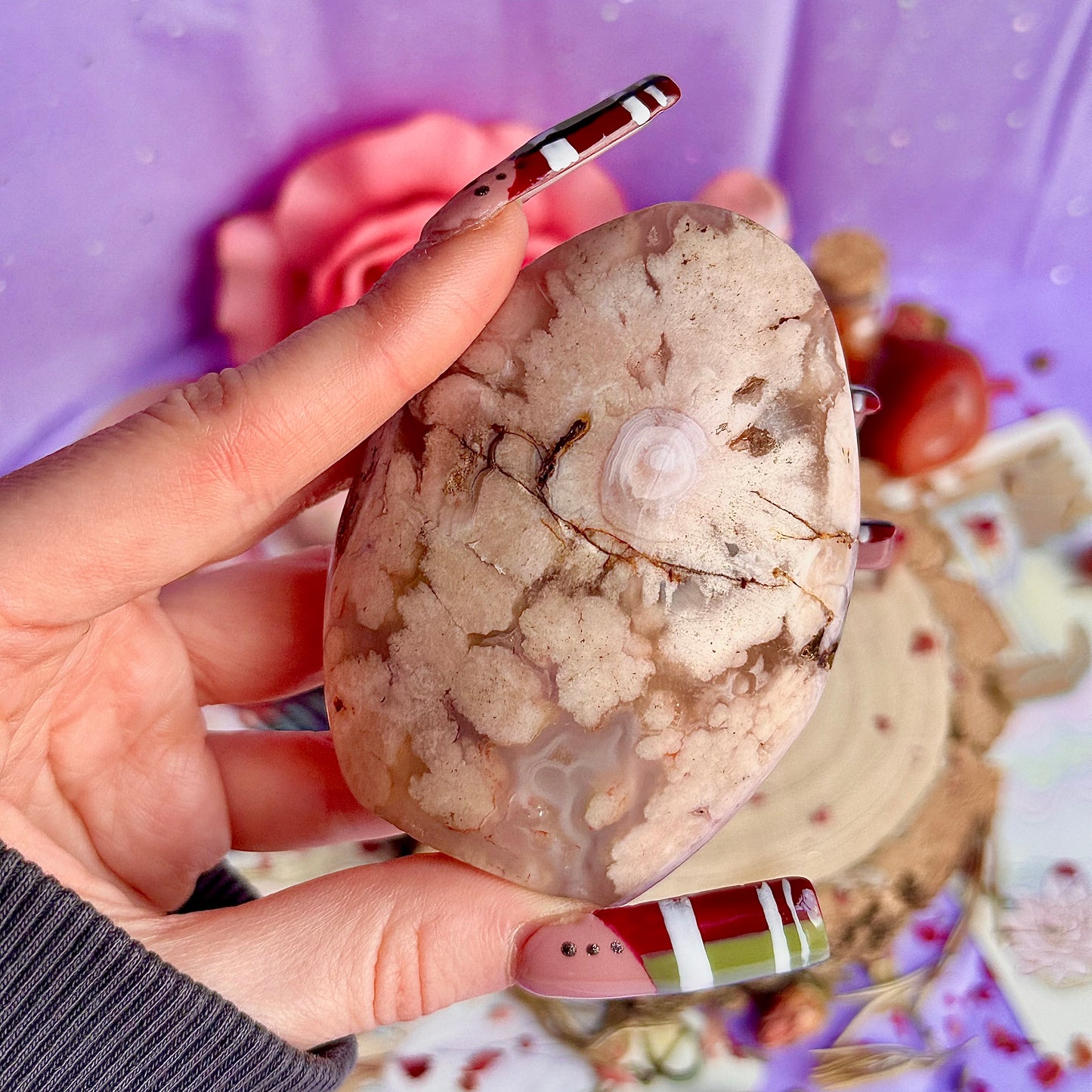 flower agate freeform A