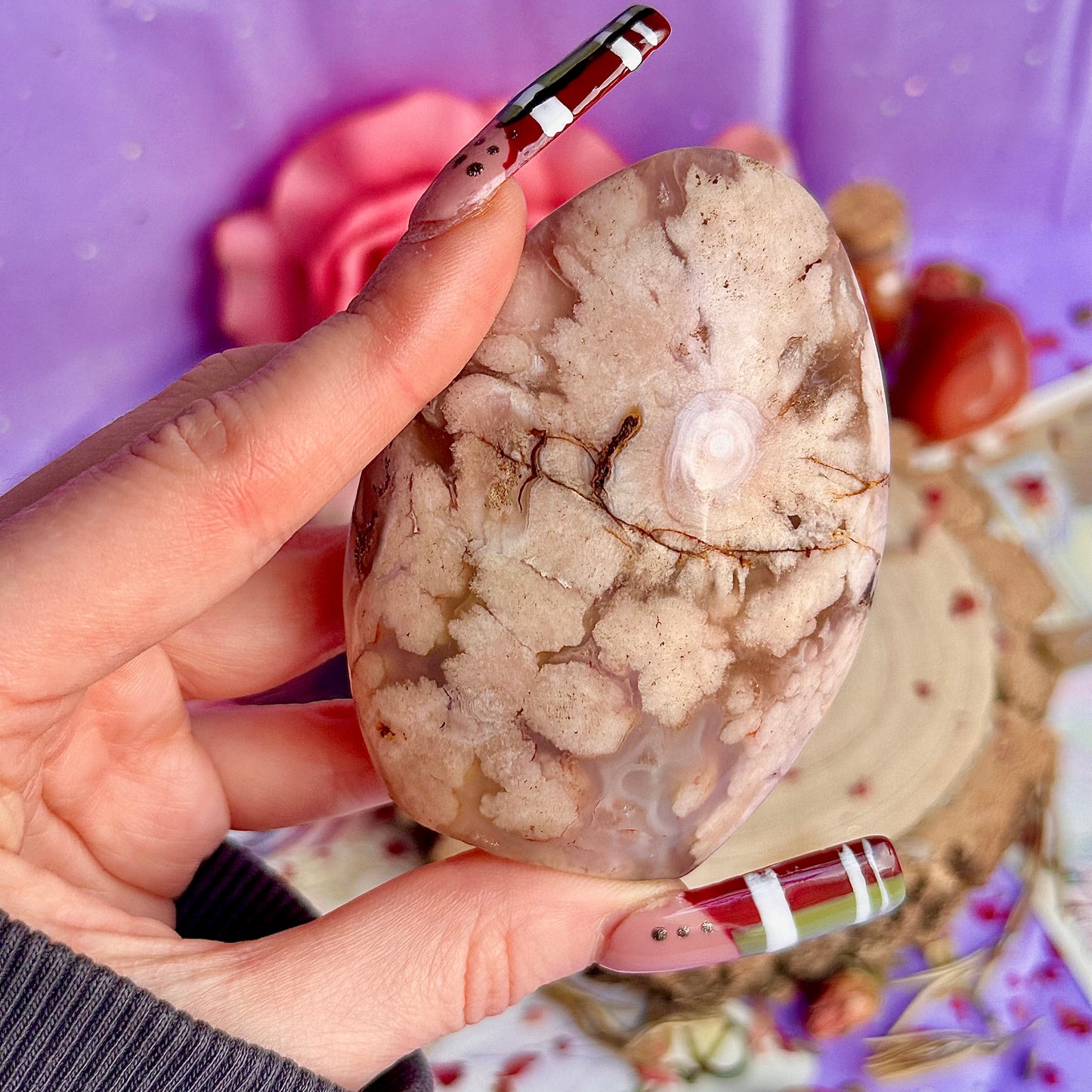 flower agate freeform A