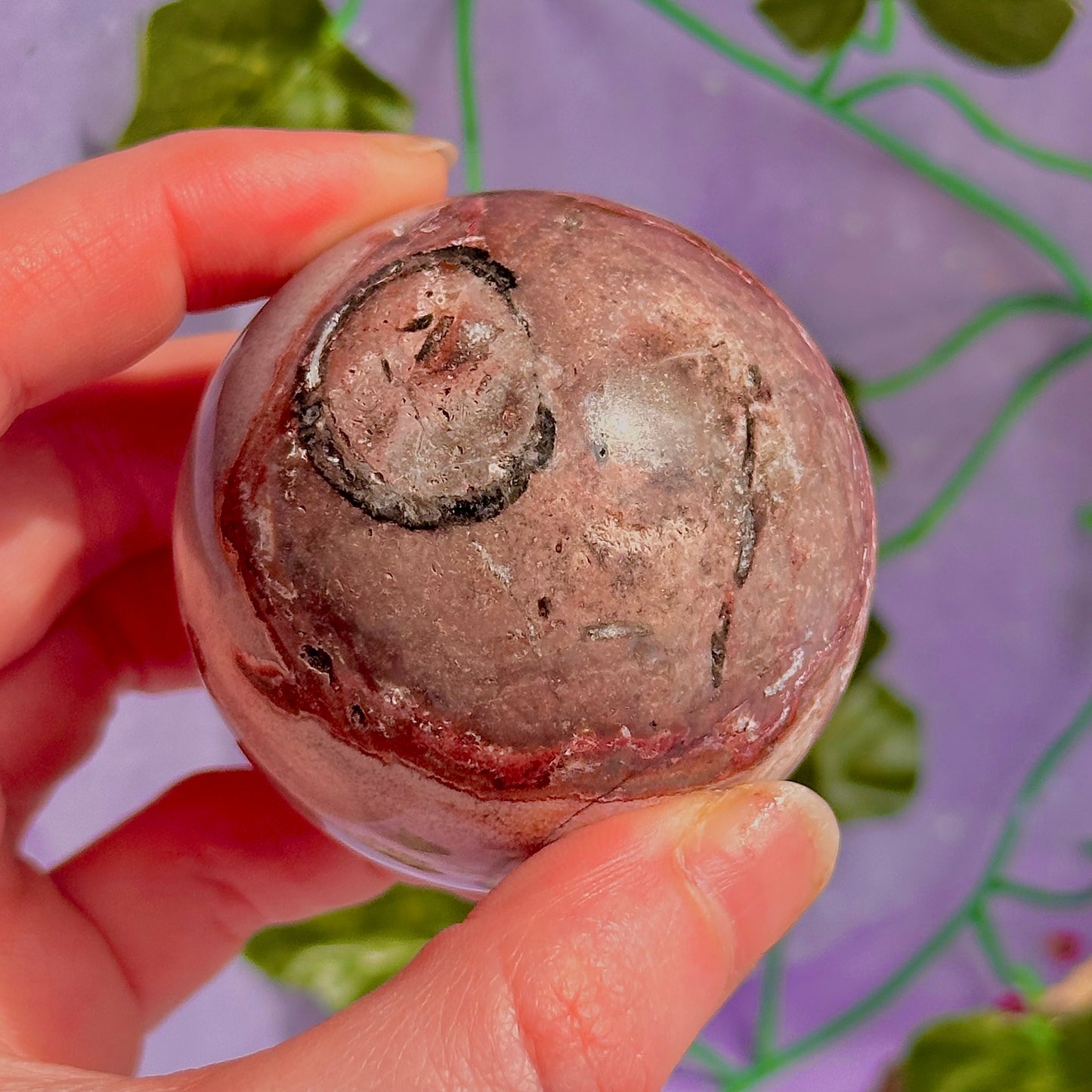 mexican agate sphere