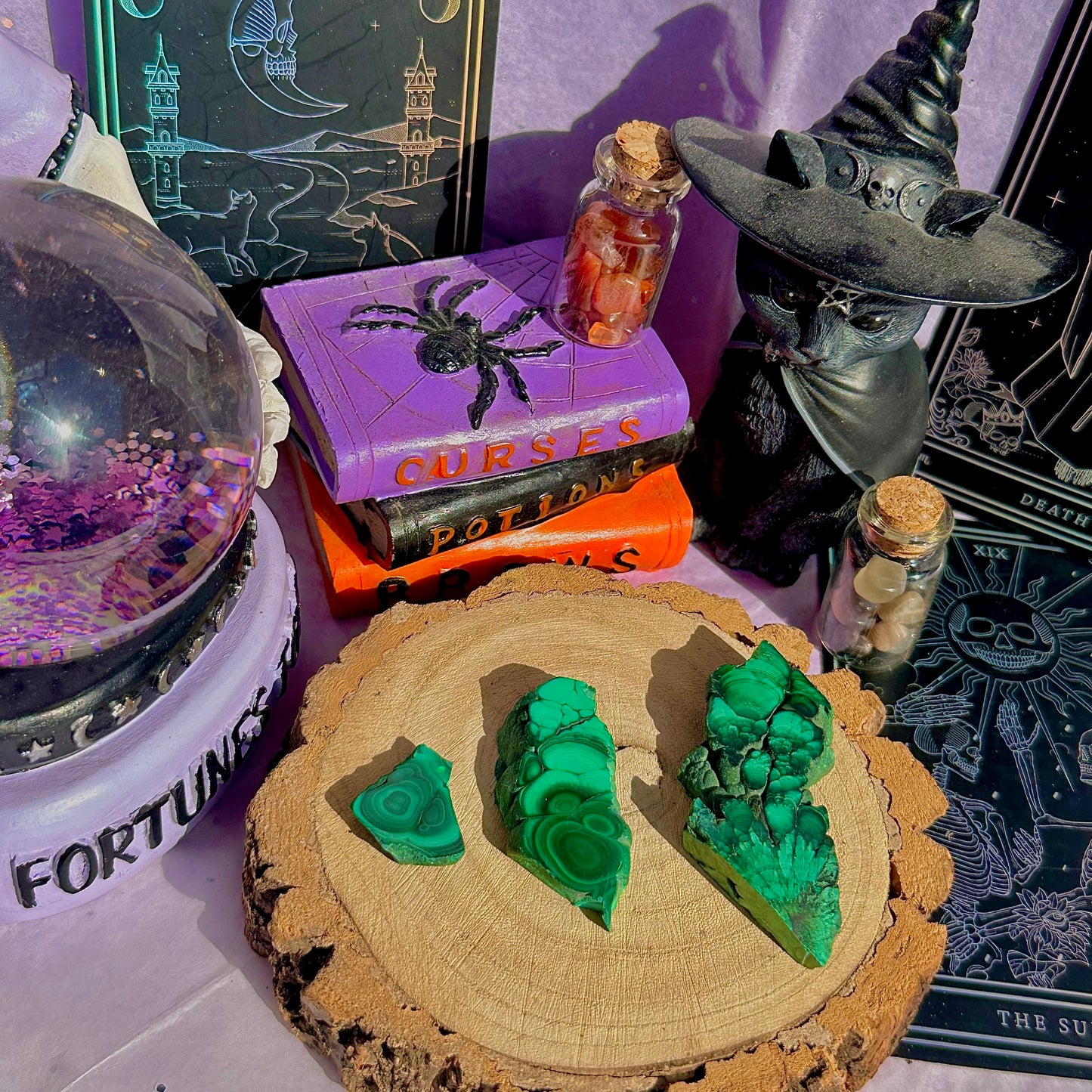 dalles de malachite ~ choisissez la vôtre