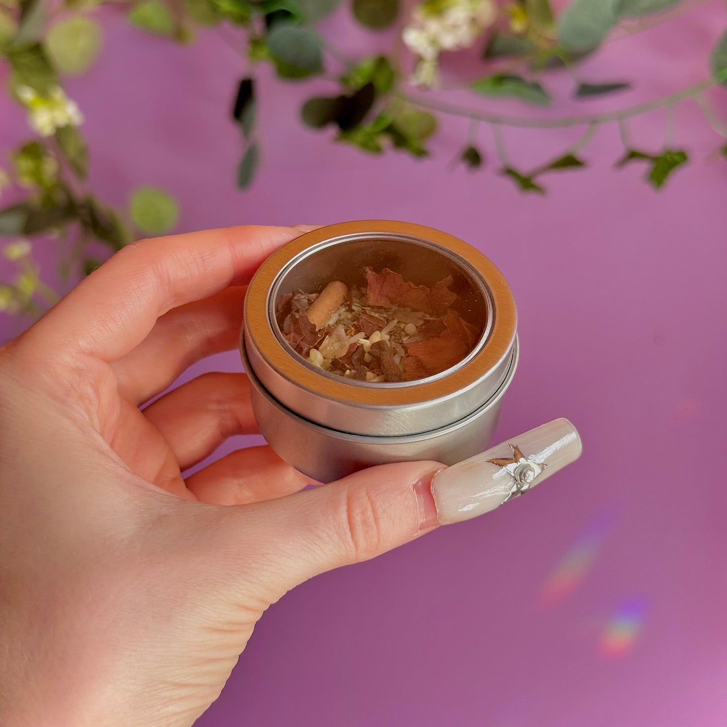 handmade spell blend tins ~ choose your intention