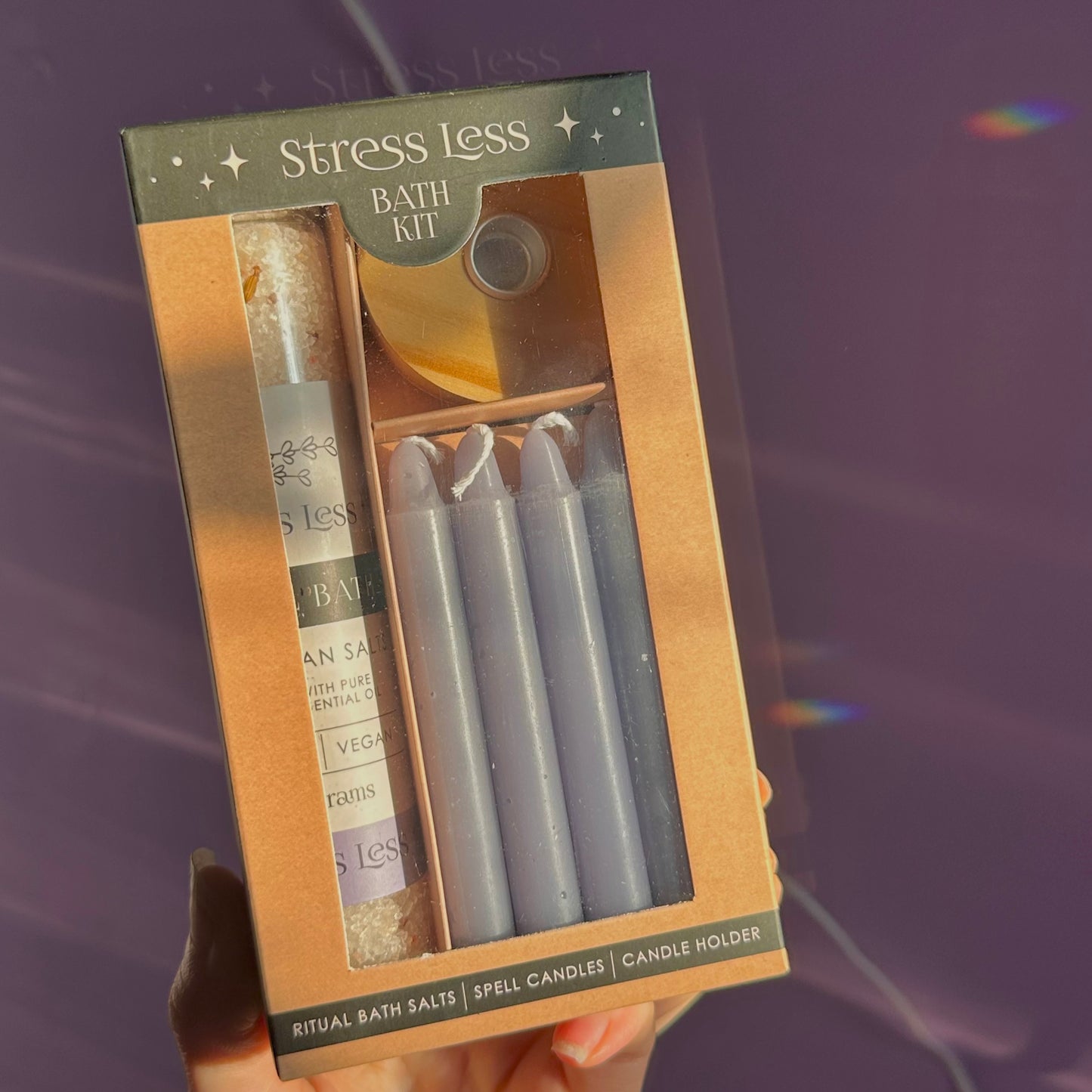 stress less magick herbal ritual bath kit