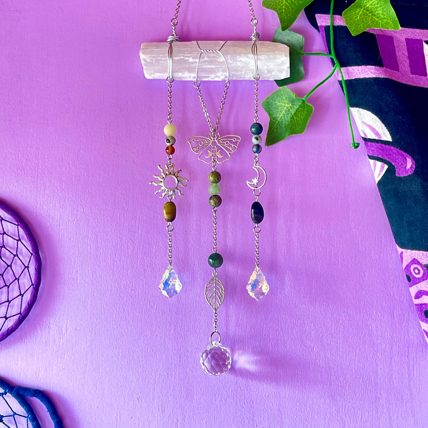 day and night sun catcher - crystals in description