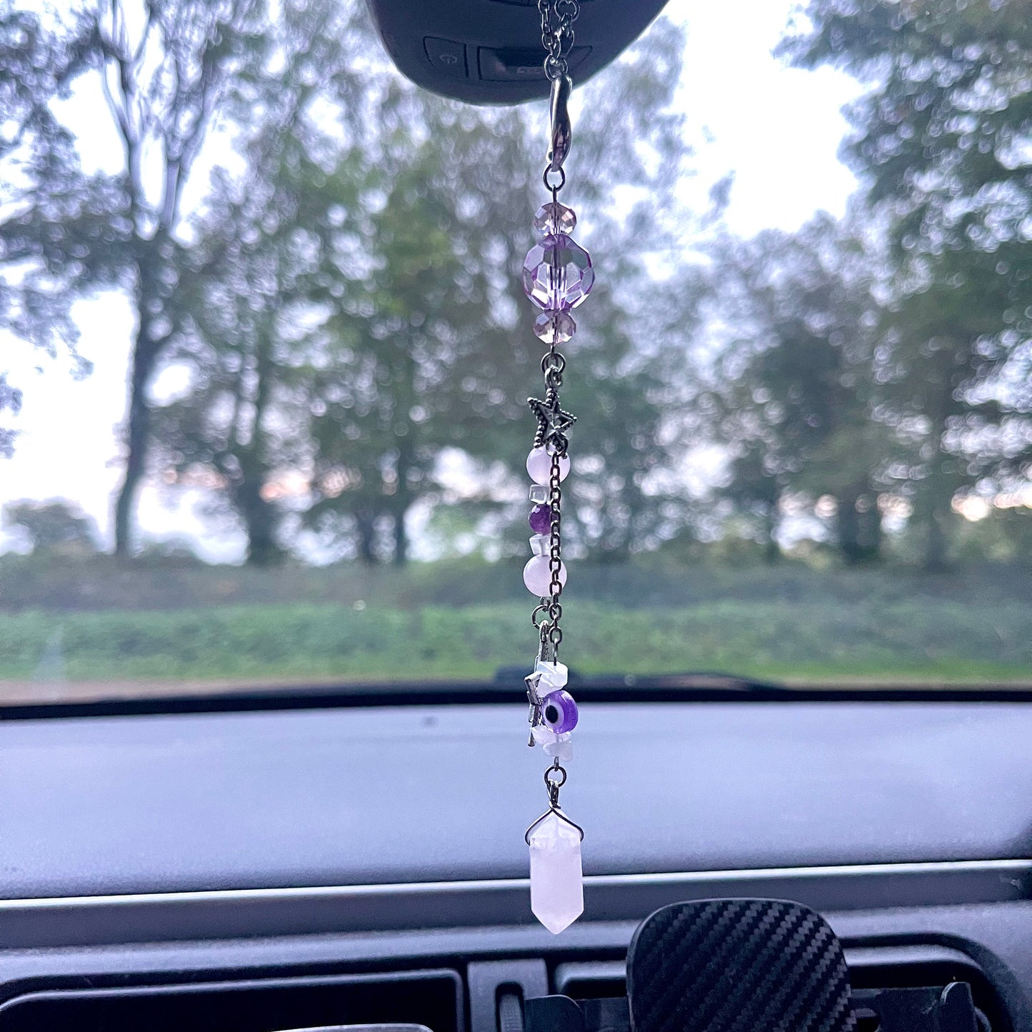 starry eyes car charm