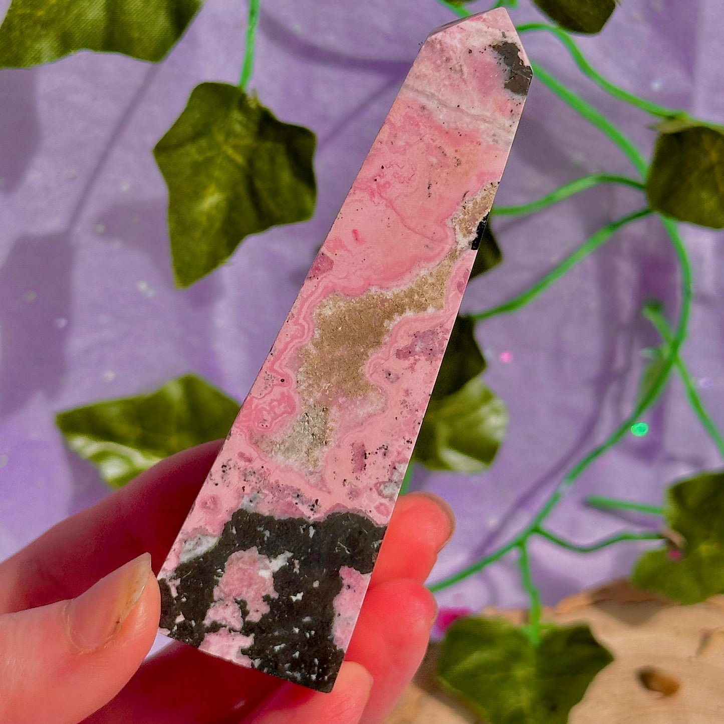 peruvian rhodonite towers ~ choose your own