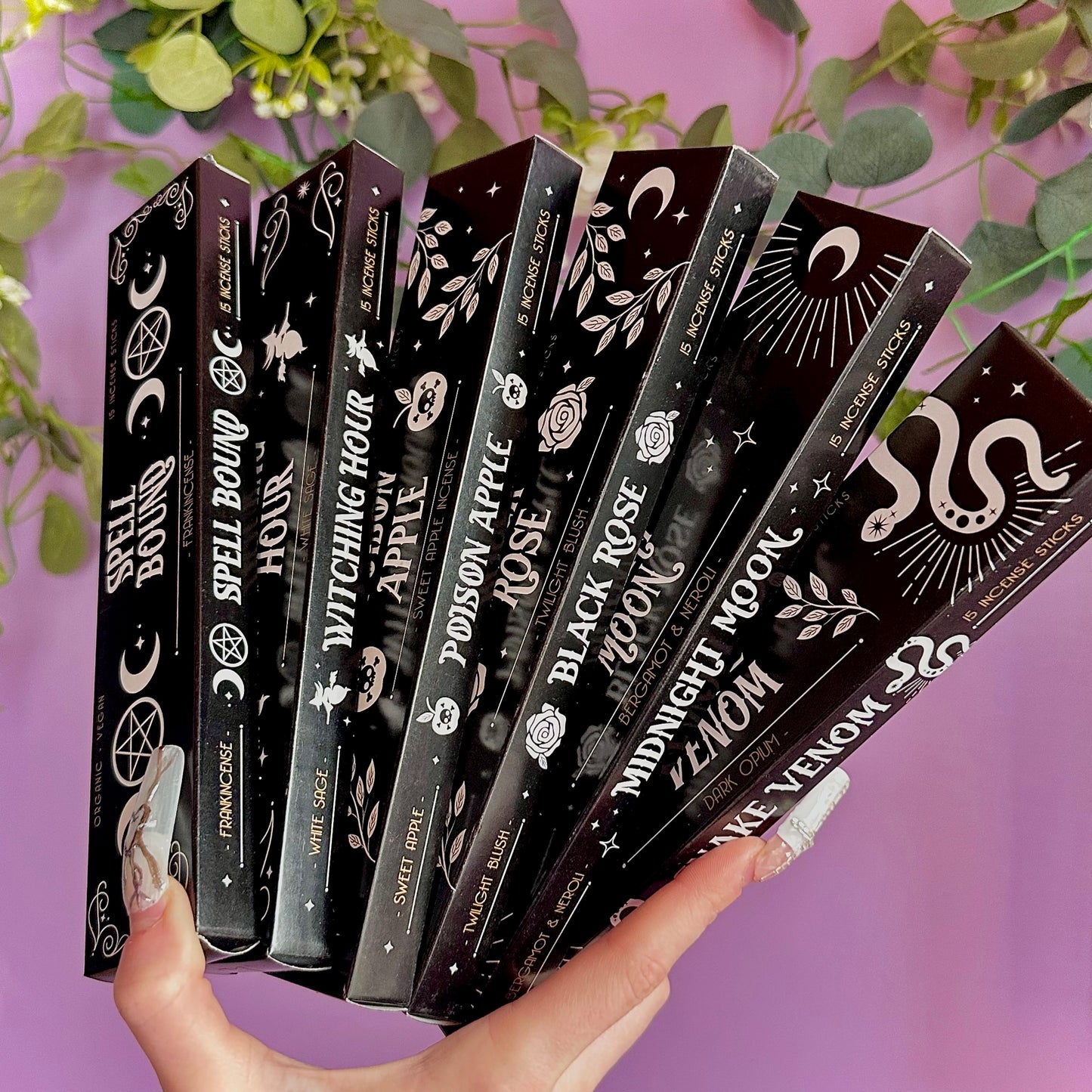 moonlight rituals incense selection ~ choose your scent