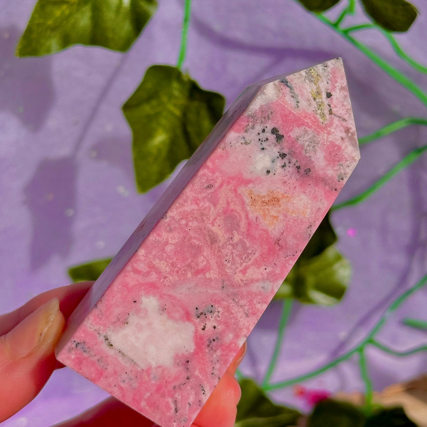 peruvian rhodonite towers ~ choose your own