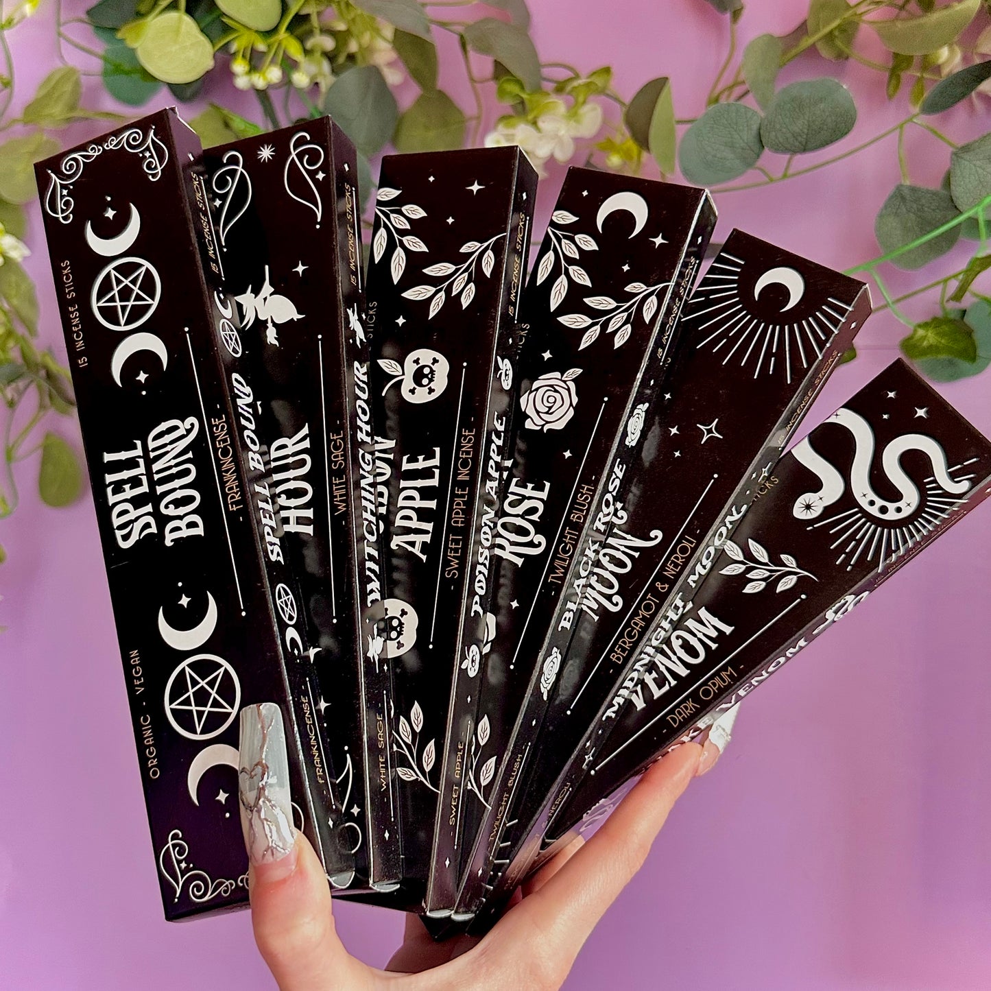 moonlight rituals incense selection ~ choose your scent